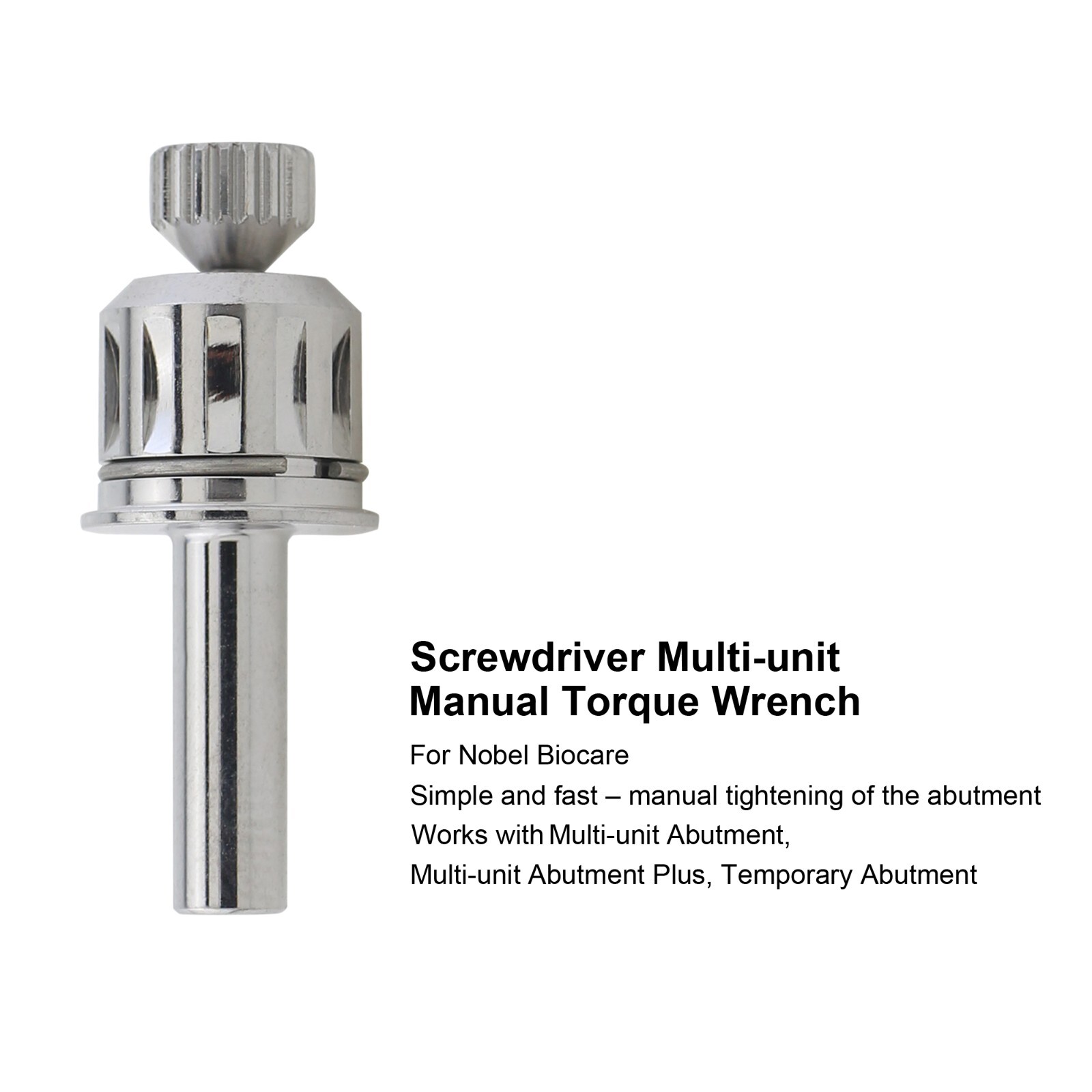 Nobel Biocare Implant Screwdriver Torque Wrench UniGrip Driver Manual Adapter T5