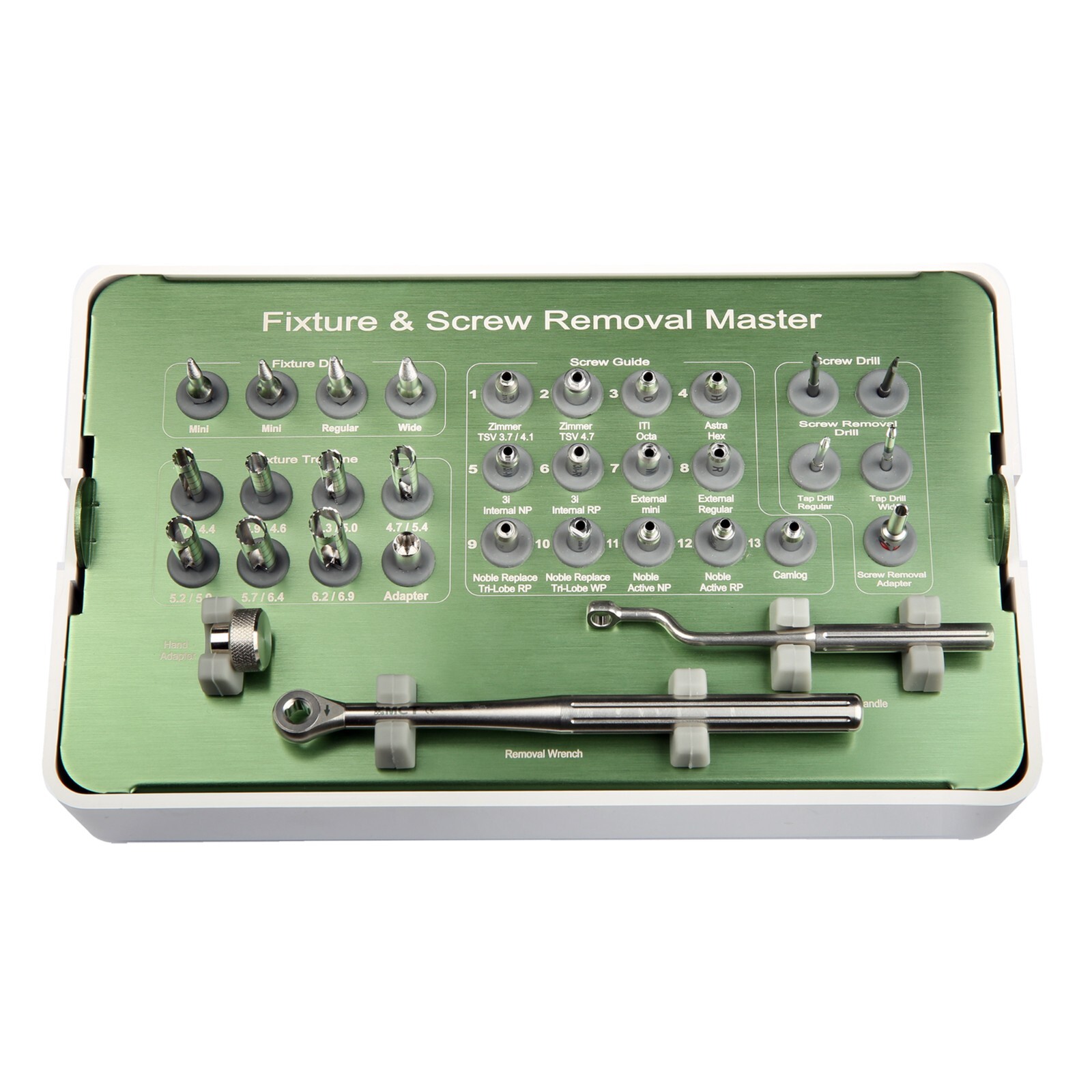 Implant Fixture & Fractured Screw Removal Kit NeoBiotech SR FR MCTBIO FSRK-02