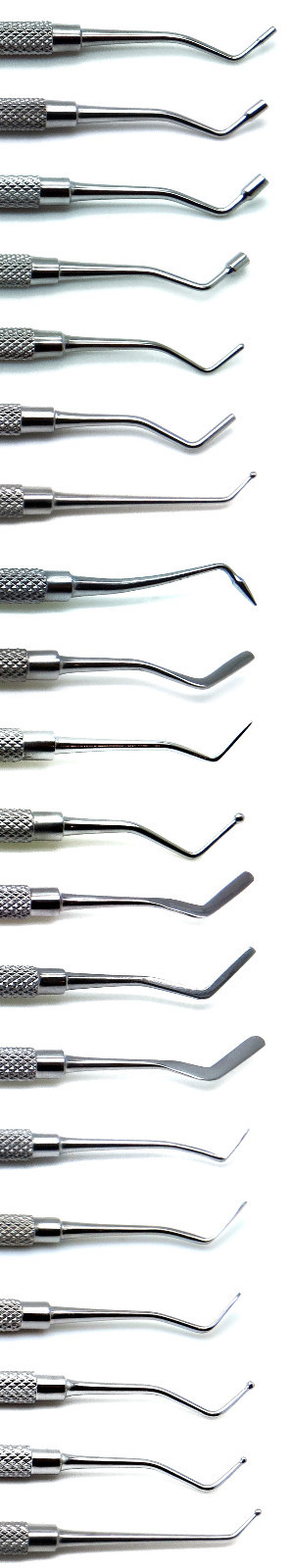 Dental Composite Plastic Amalgam Filling Double Ended Instruments Set of 20 Pcs