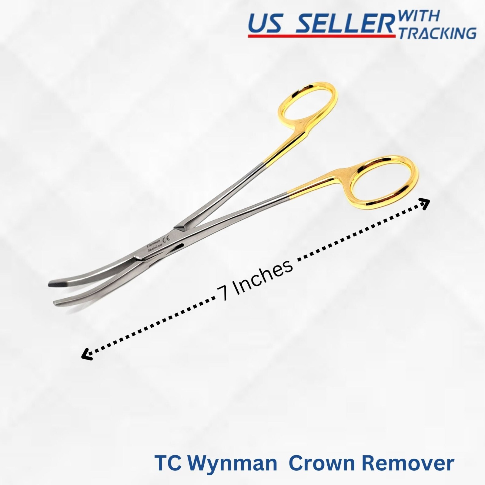 TC Wynman Crown Remover & Gripper Forceps 7″ Dental Instrument German Grade