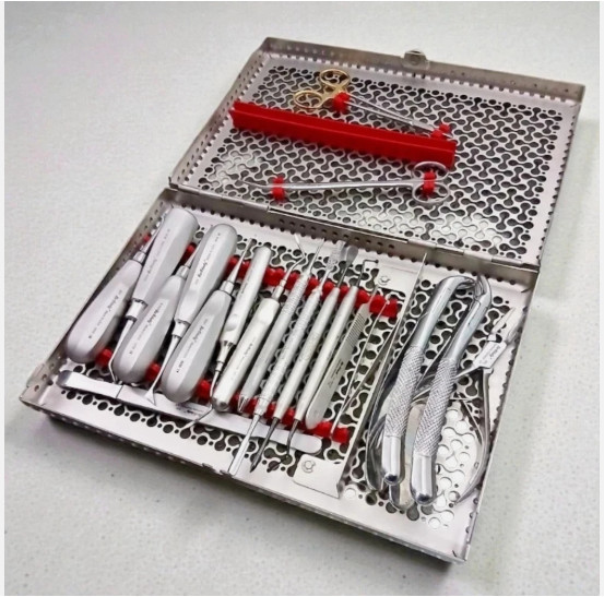 Professional Hu Friedy Koerner Oral Surgery Kit Complete Basic Dental Set