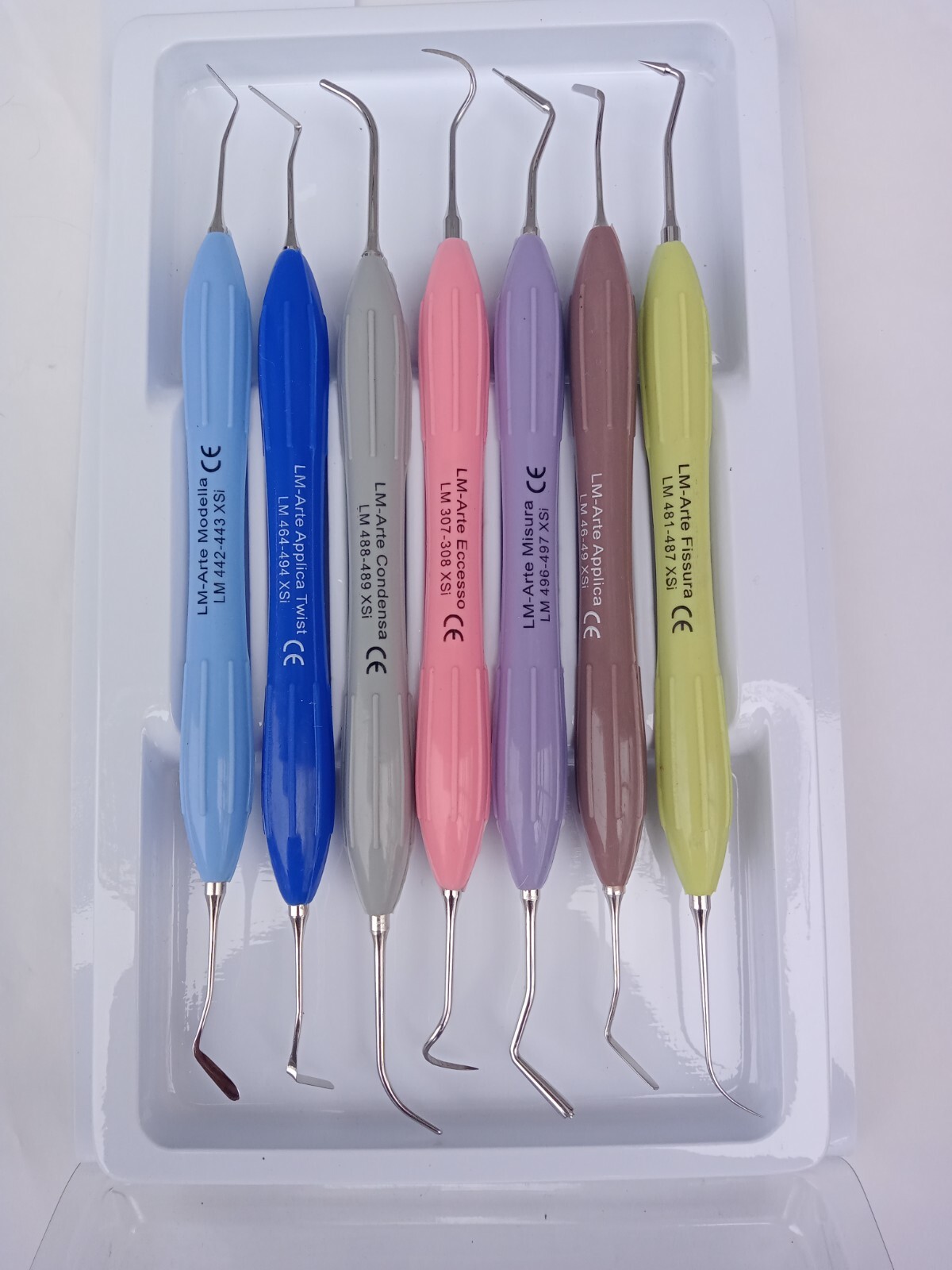 Dental Teeth Cleaning Kit Dentist Floss Plaque Remover Oral Care Tooth Tool 7PCS