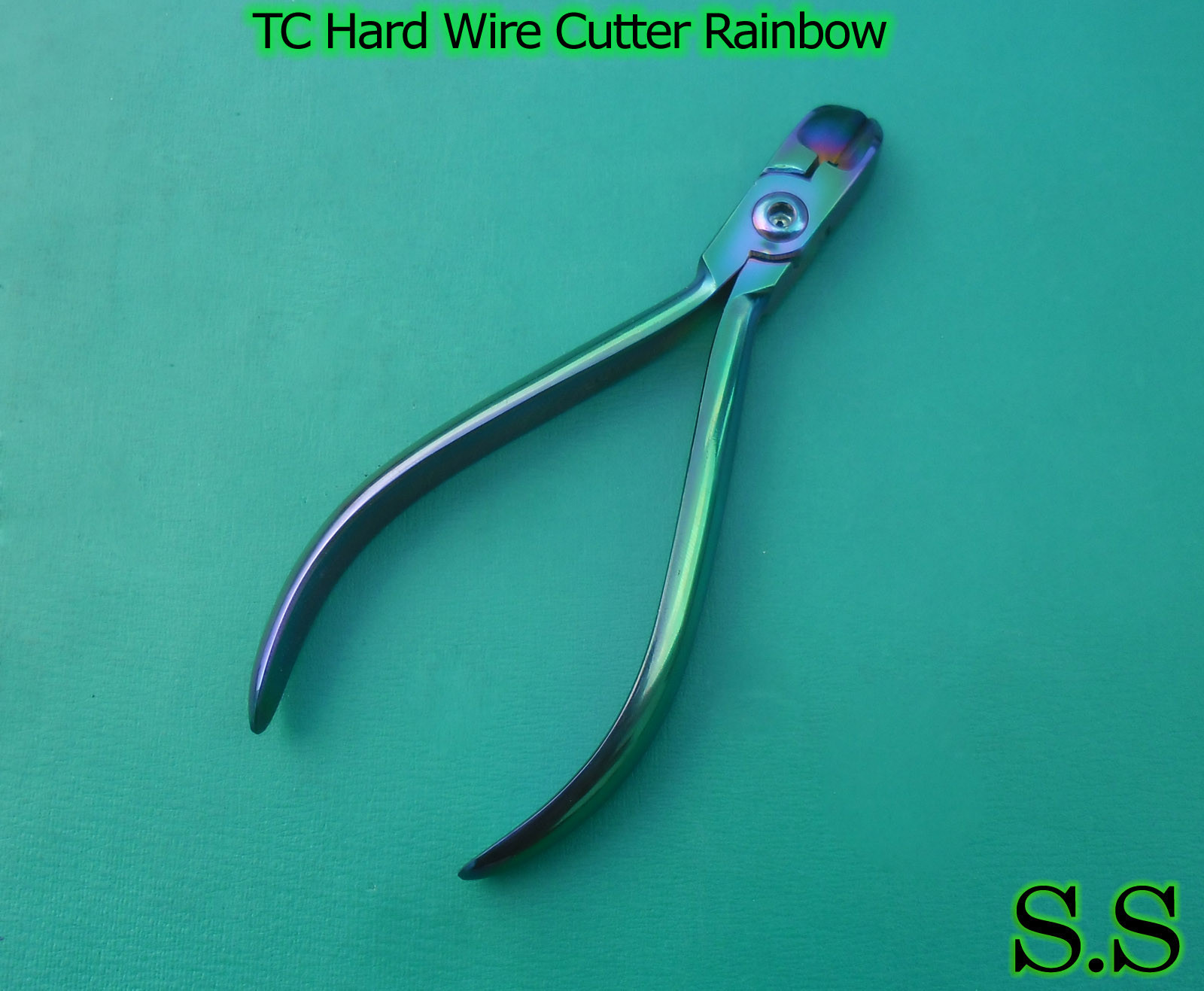 TC Hard Wire Cutter Rainbow Orthodontic Surgical Dental Instruments
