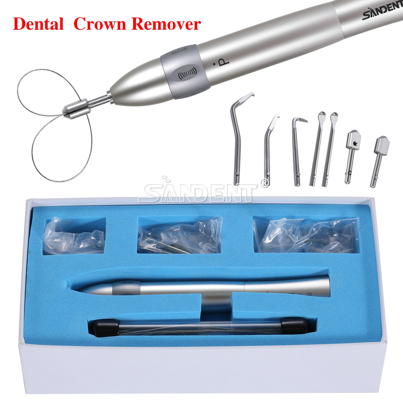 Dental Crown Remover Fit Electric & Air Motor Dental Chair Dentist Equipment