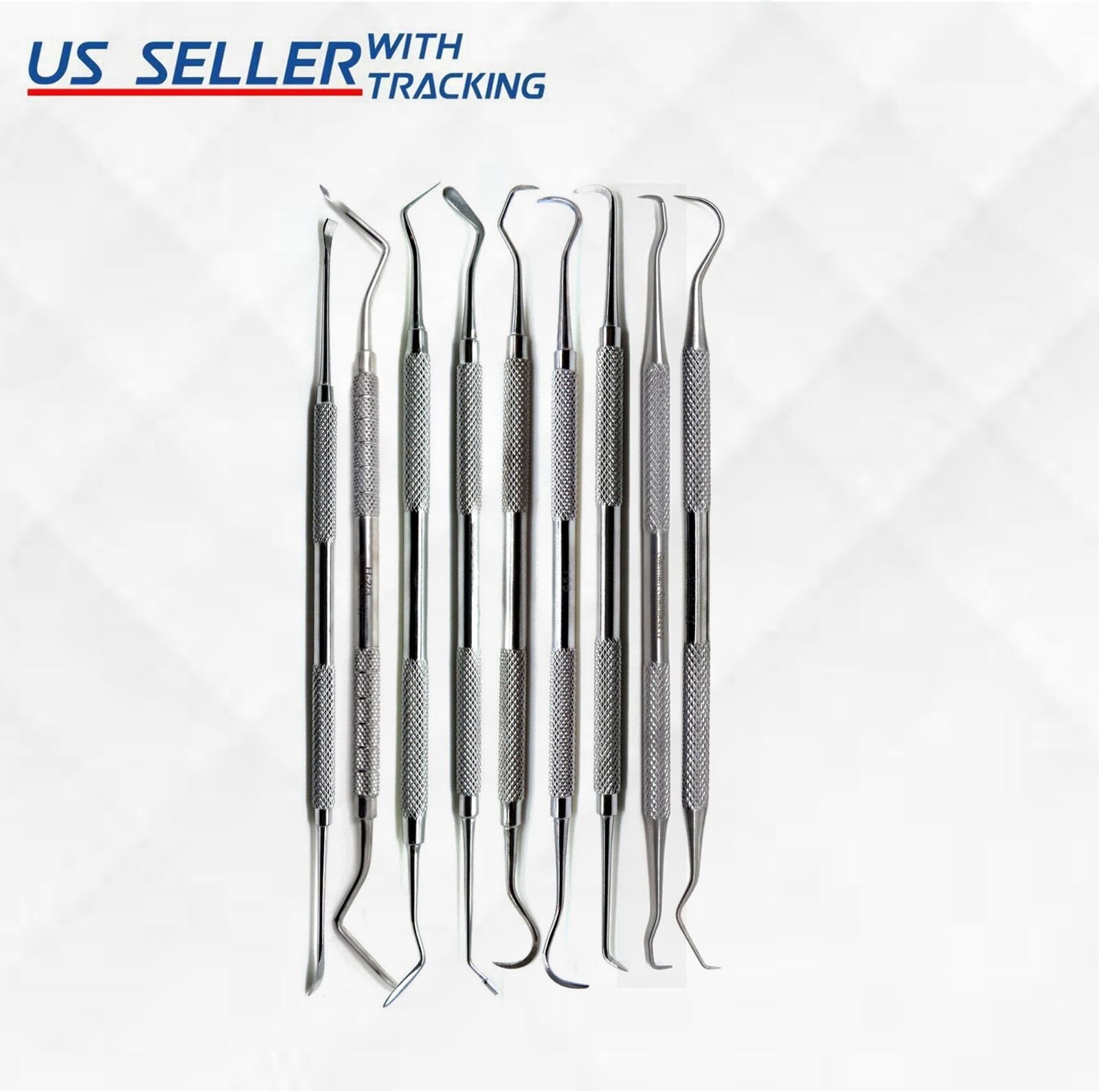 Sickle Scaler Dental Periodontal Instruments Teeth Plaque Calculus Remover Tools