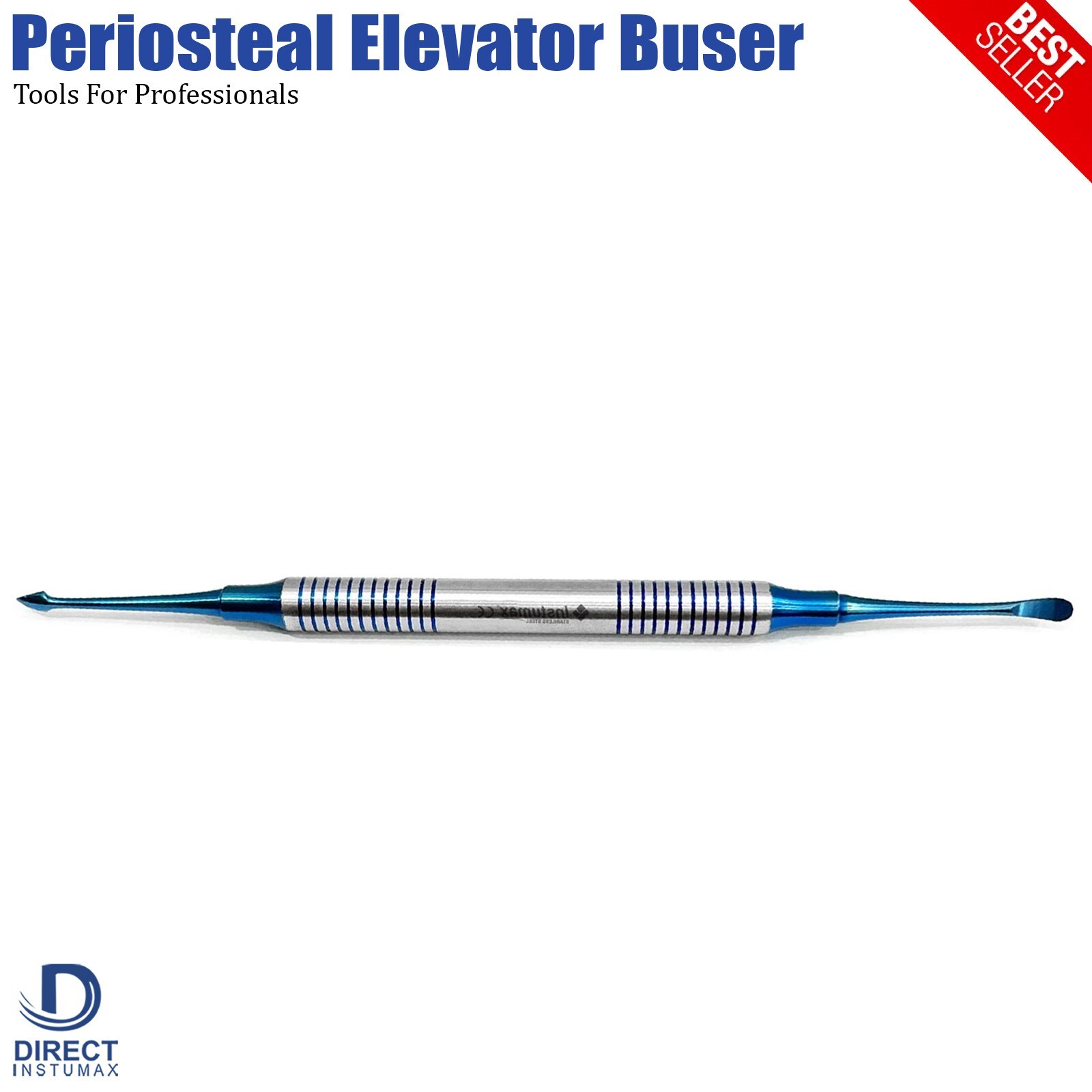 5 Pcs Dental Buser Elevator Periosteal Modified Retracting Lab Instruments