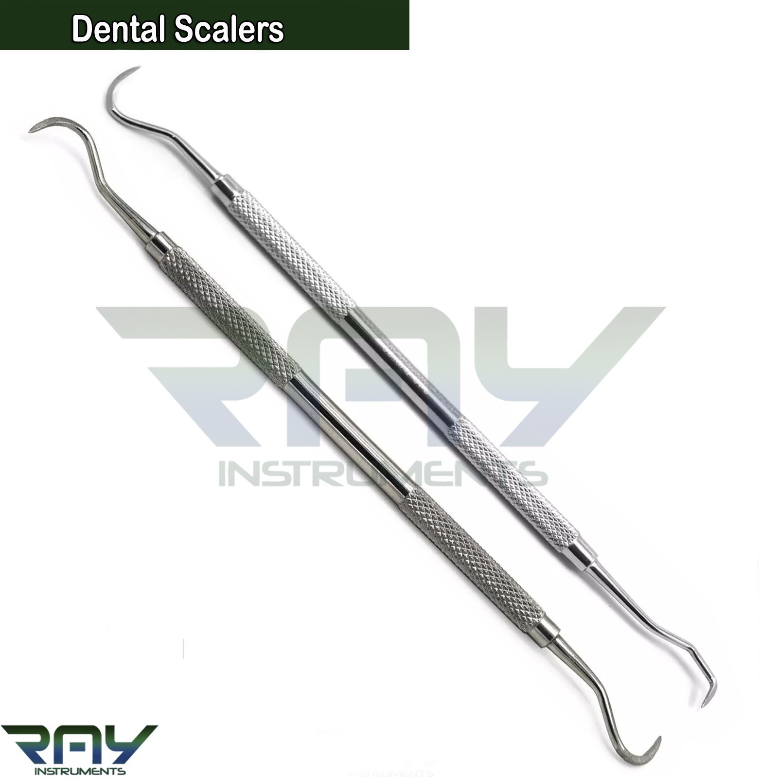2 Pcs Dental Teeth Cleaning Kit Plaque Remover Dentist Oral Care Tools
