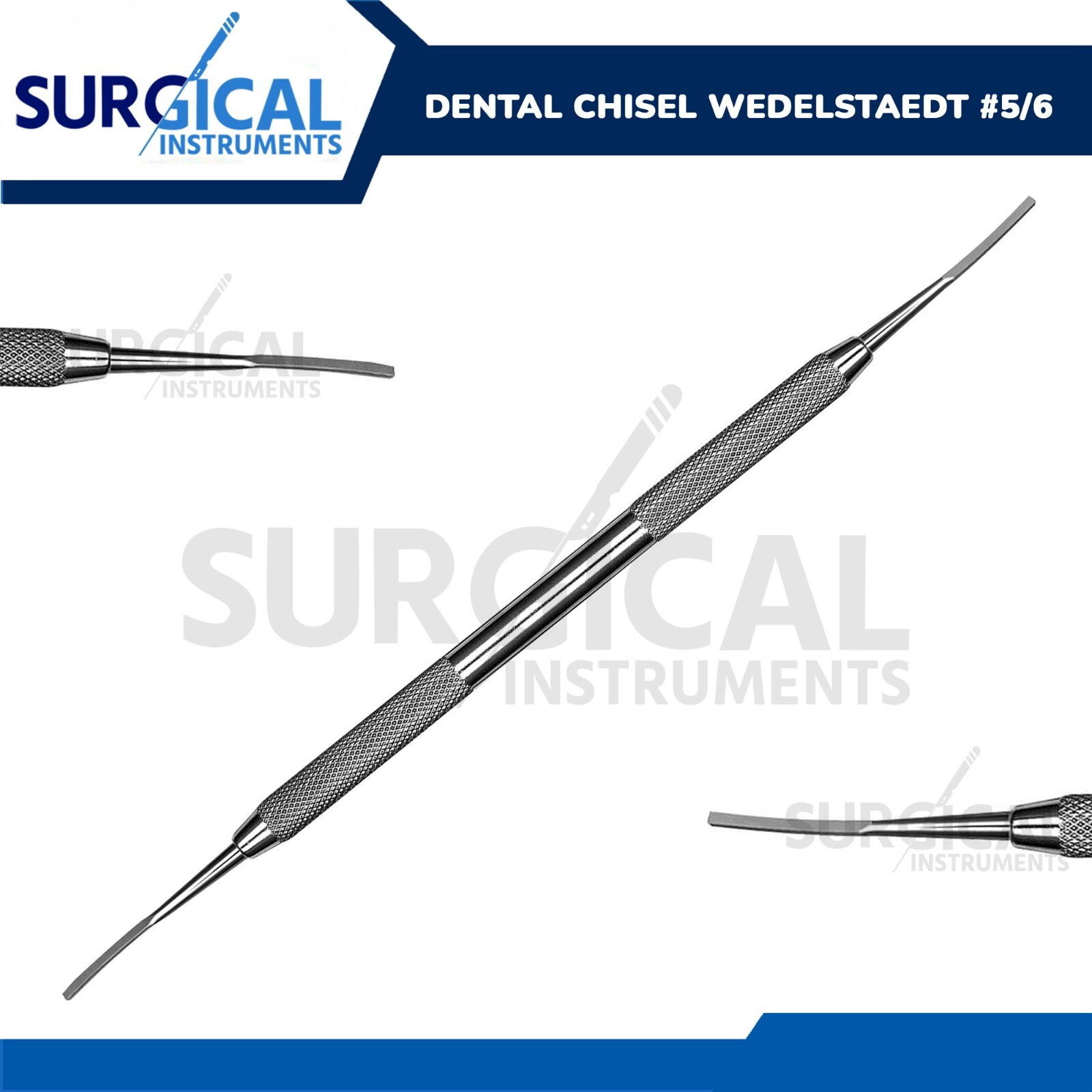 Dental Chisel Wedelstaedt #5/6 D.End Restorative Instrument CP5/6 German Grade