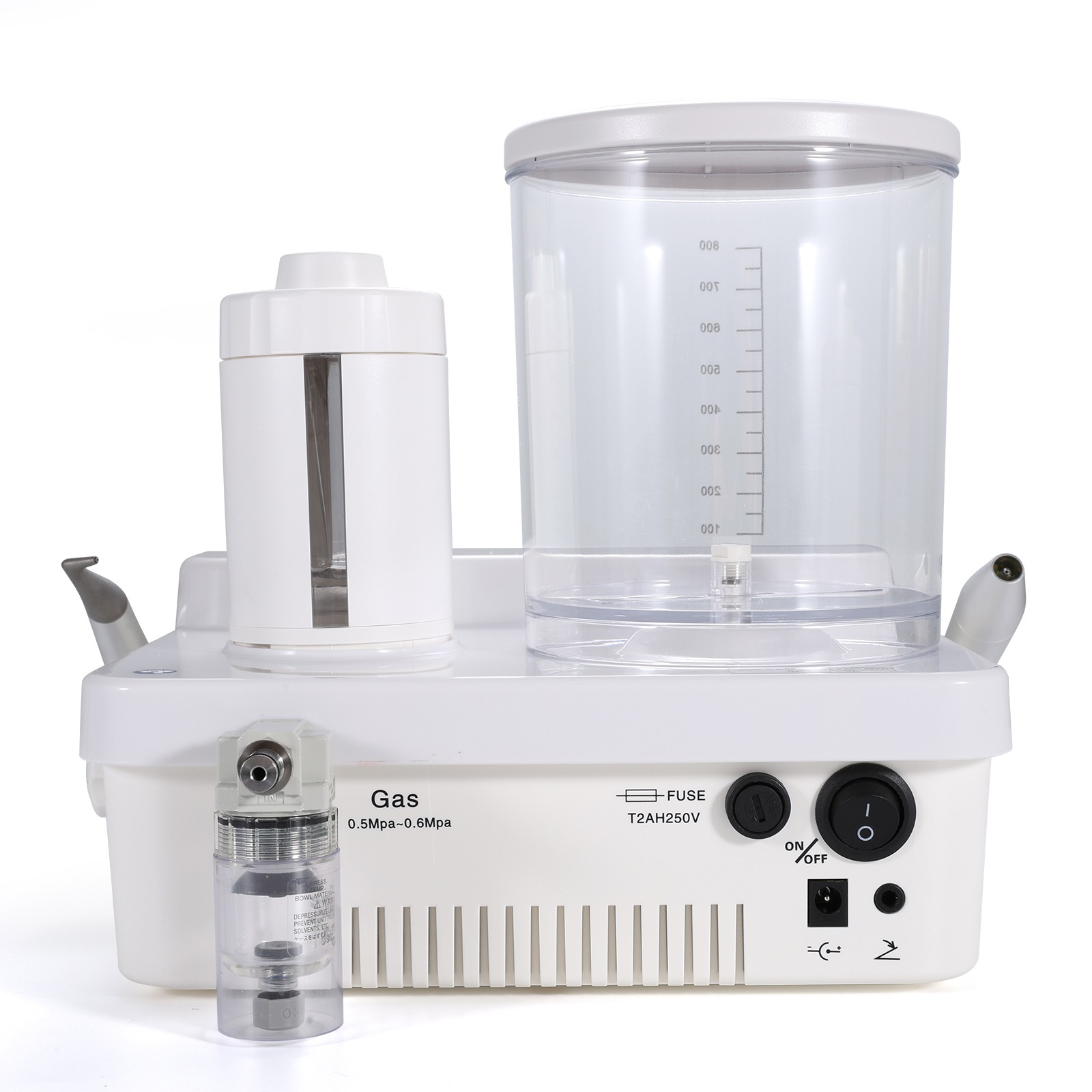 Dental Ultrasonic Scaler&Air Polisher 2 in 1 Therapy Sandblasting Air Flow Piece