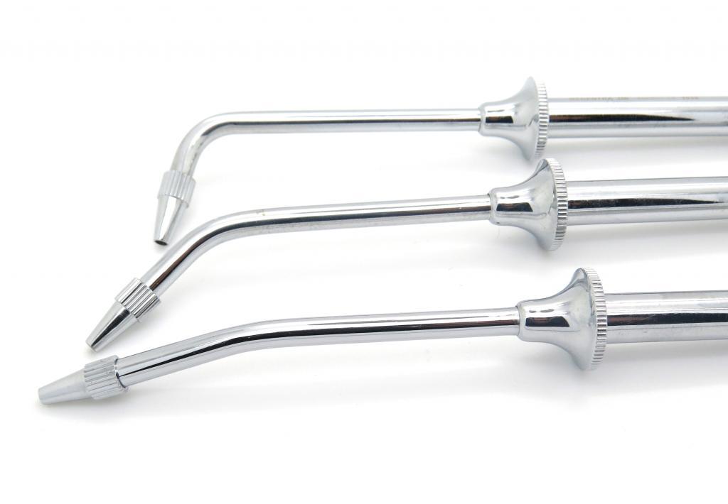 Amalgam Gun Carrier Dental Syringe Restorative Filling Instruments Set of 3