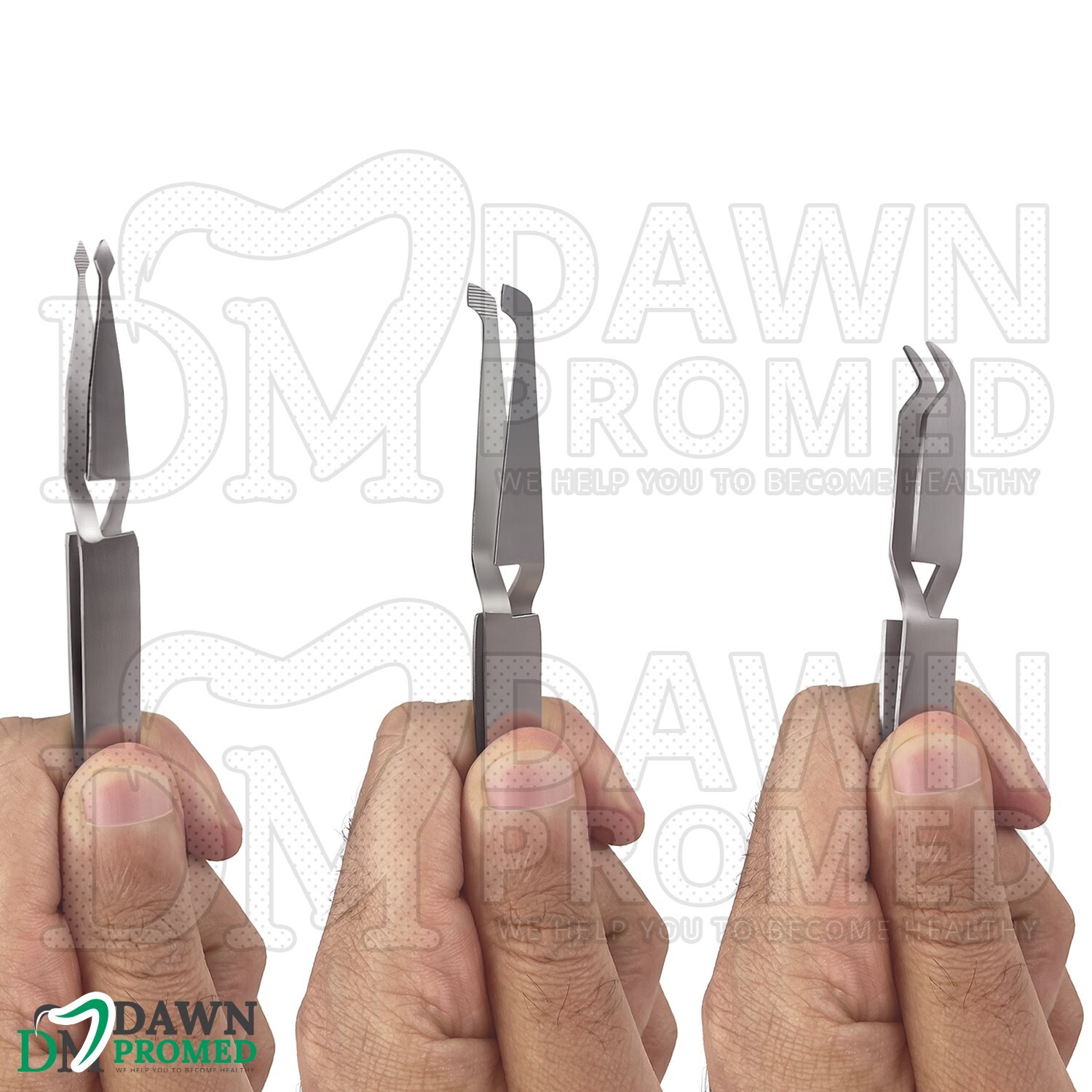 3 Pcs Bracket Removing Placing Tweezer Pliers Orthodontic Dental Instruments