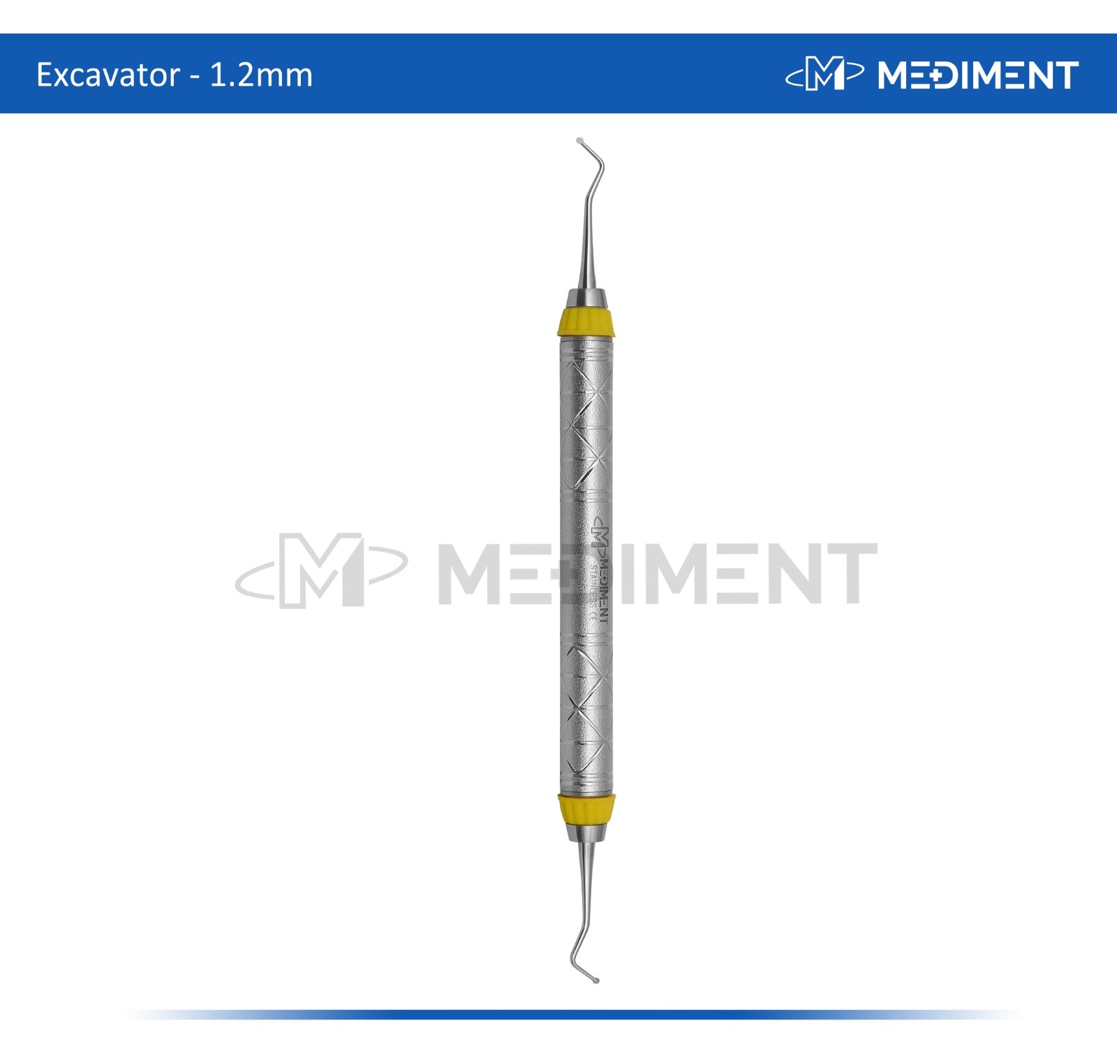 5 PCS DENTAL EXCAVATOR RESTORATIVE INSTRUMENTS SPOON EXCAVATORS 1.2MM