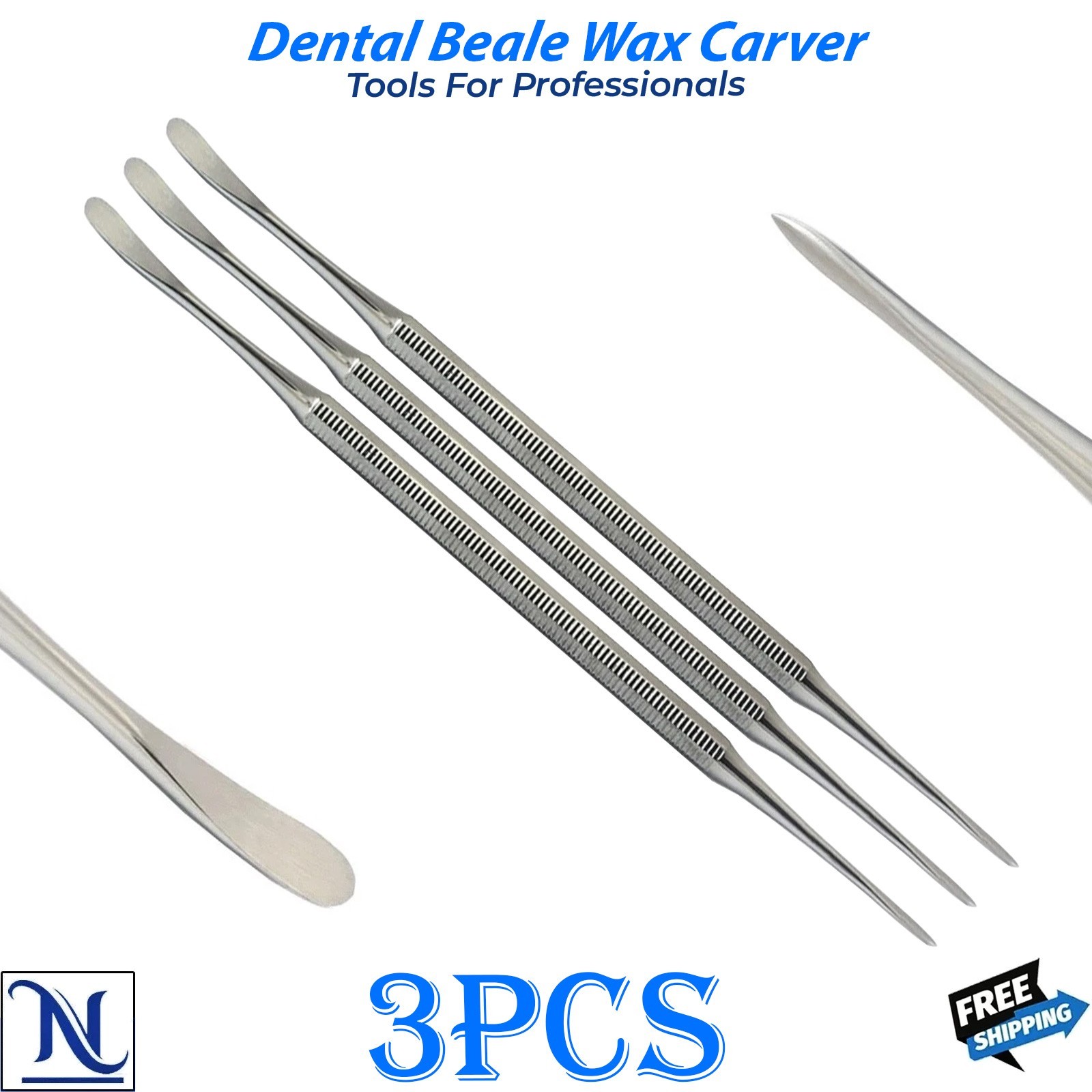 Dental Beale Carver Instrument Wax Modeling Amalgam Carver Tool