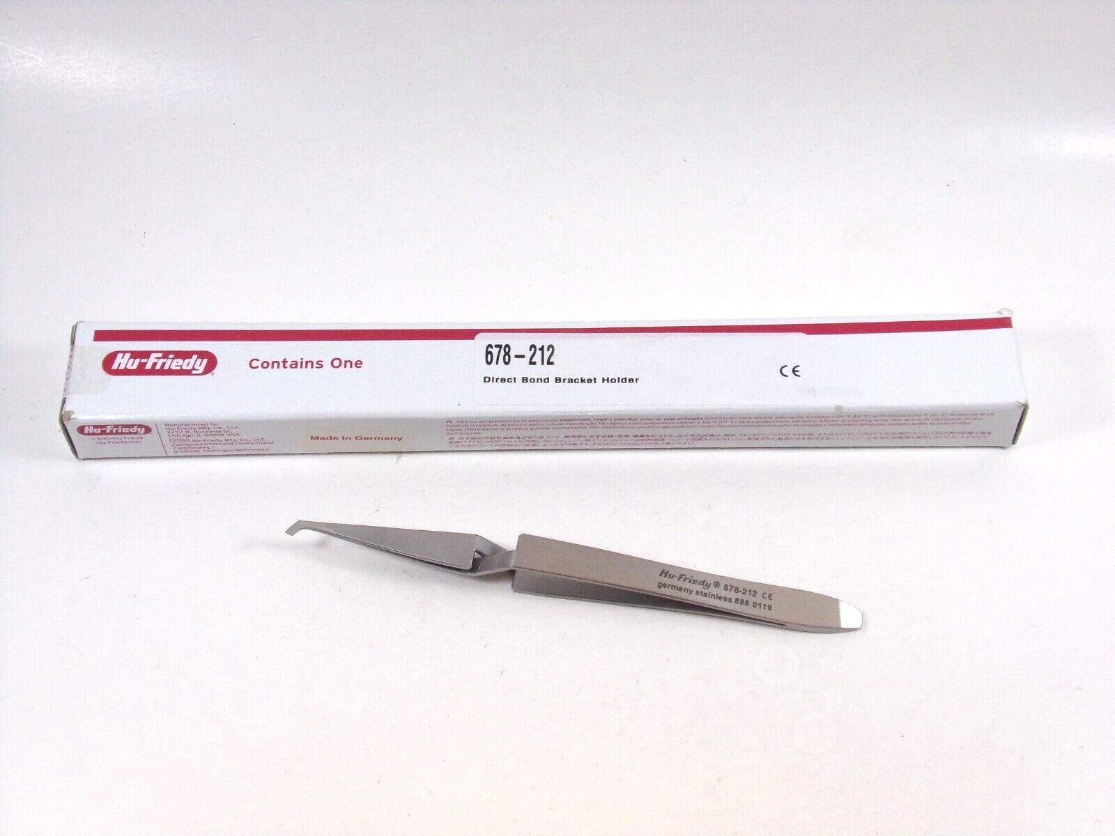 Dental Direct Bond Bracket Tweezers 678-212 HU FRIEDY