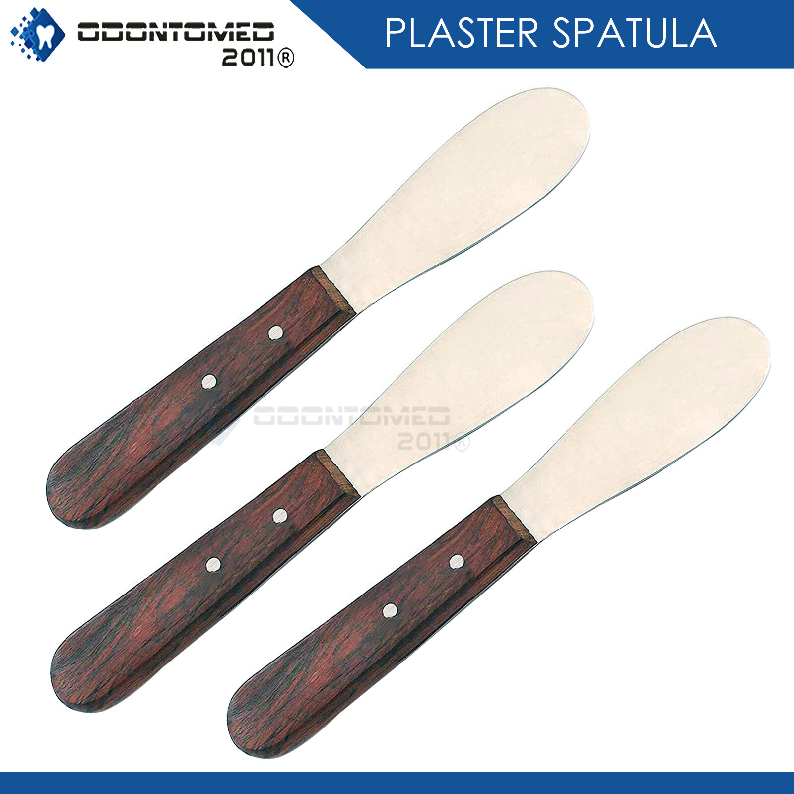 3 Pcs Lab Mixing Spatula 11R Dental Plaster Alginate 8″ Modeling New Instruments