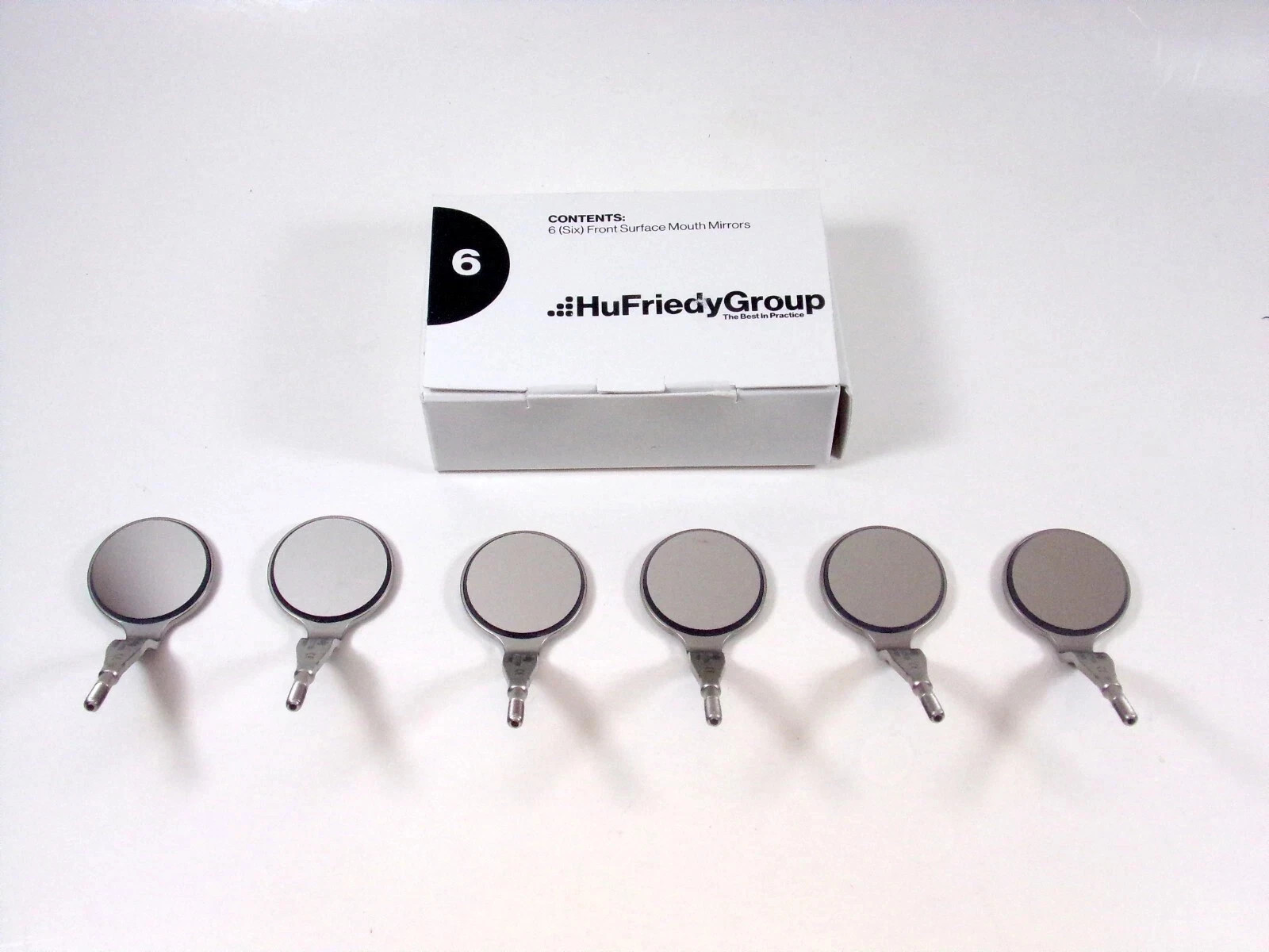 Hu-Friedy MIR5DS/6 5 Double Sided Front Surface Mouth Mirror – Pack of 6