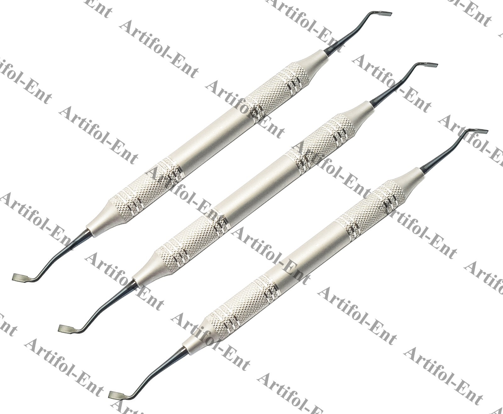 Hollenback Carver – 3-Piece Composite Instrument Set | Titanium Black-Coated Tip