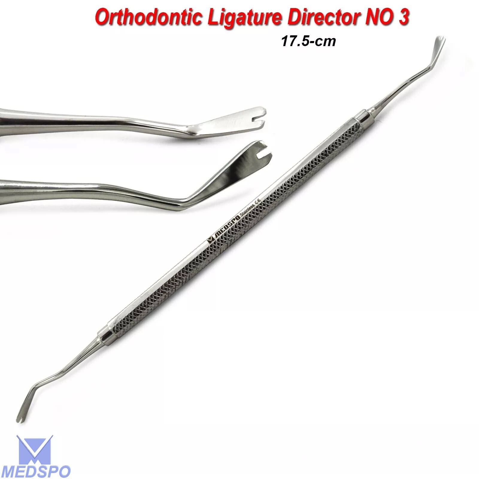 Orthodontics Ligature Director No.3 Instruments Band Pushers Arch wire Placement