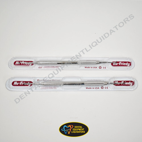 Hu-Friedy CVTCA/B Set of 2 ANATOMICAL TUNGSTEN CARBIDE CARVER DE, HDL #41 ROUND