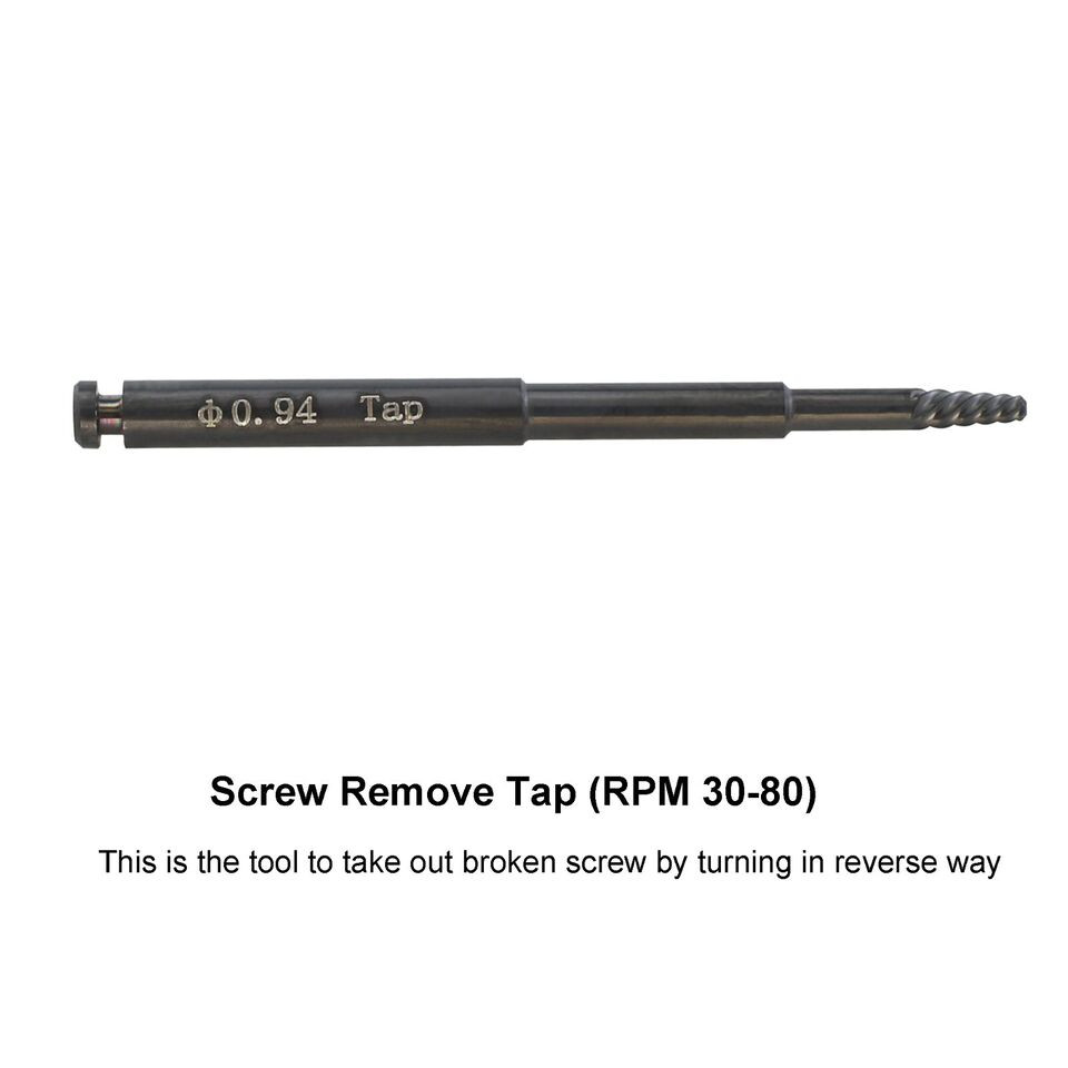 Implant Fixture & Fractured Screw Removal Kit Drill Guide Remover HeaNeam