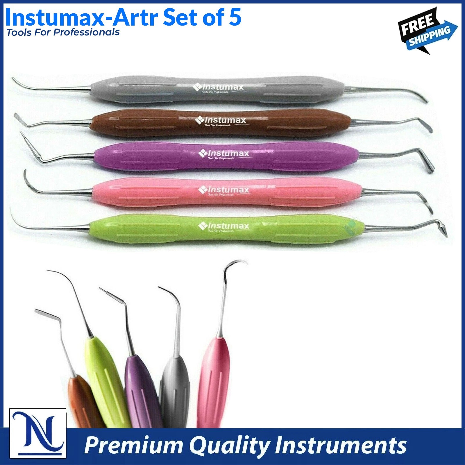 Dental Wax Carving Tools Kit – Professional Stainless Steel Carvers & Spatulas