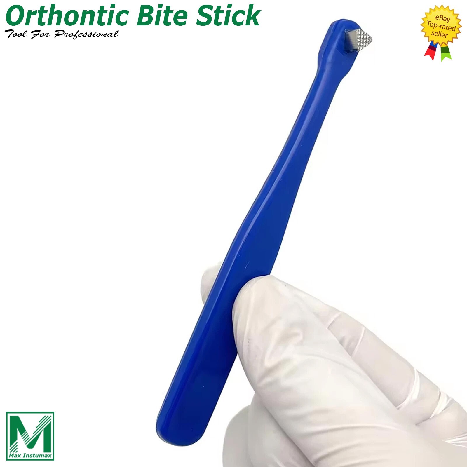 Dental Band Pusher Bite Stick Orthodontic Dental Instruments 2 Pcs Set