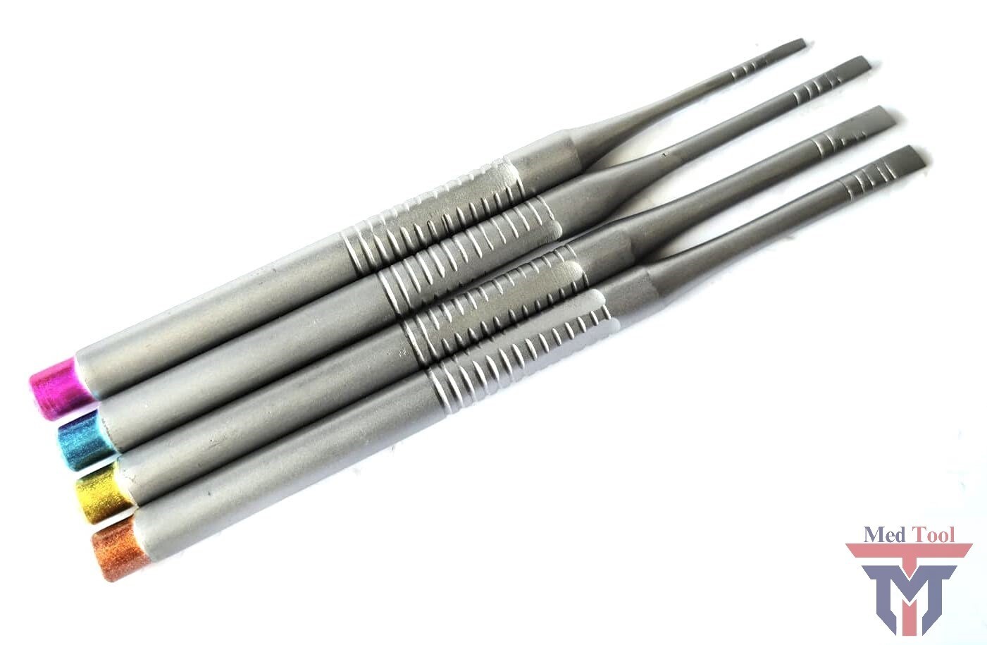 Set of 4 Ridge Splitting Chisels 3MM 4MM 5MM 6MM Periodontal Extracting Dental I