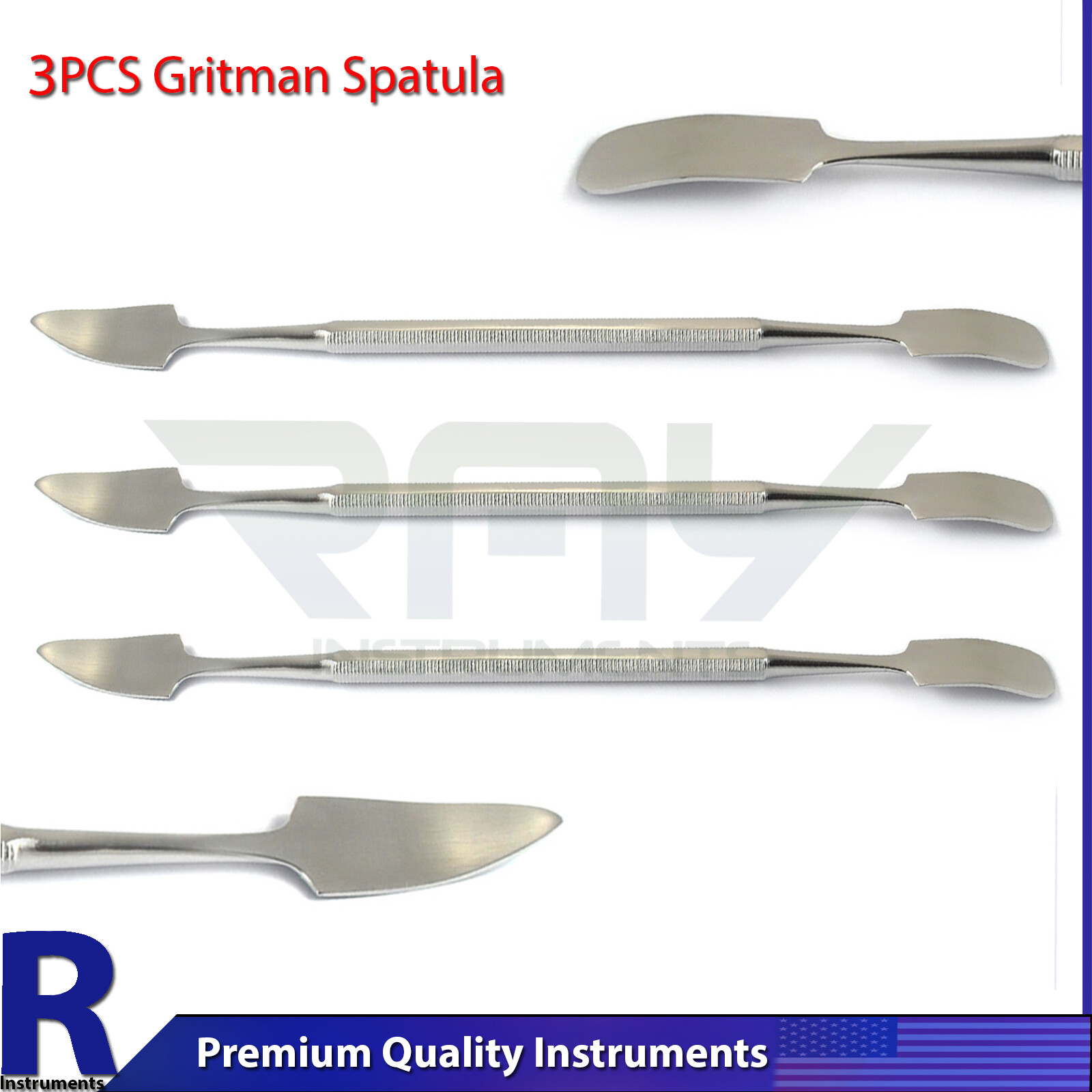 Dental Spatula Gritman Spreading Scooping Amalgam Cement Mixing Lab Instruments