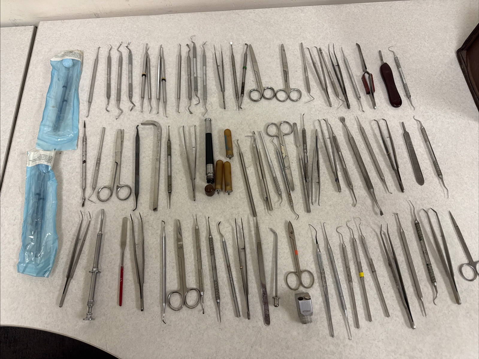 As Is Dental Equipment Tools and Items Assorted Lot Hu Friedy Healthco Ect.