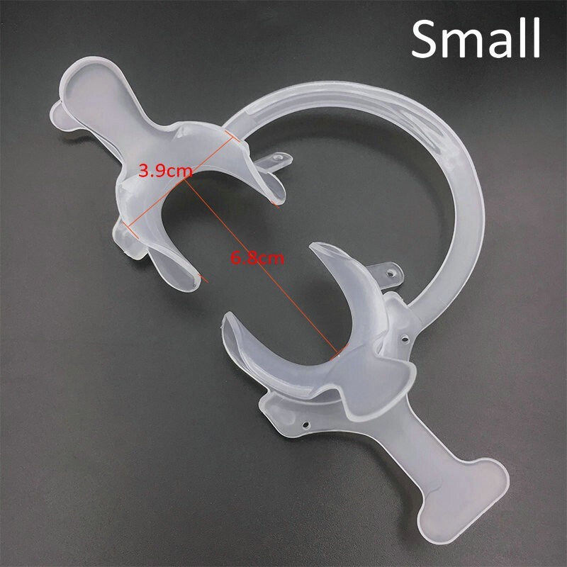 10X Dental Orthodontic C Type Mouth Opener Transparent Tooth Intraoral Lip Cheek