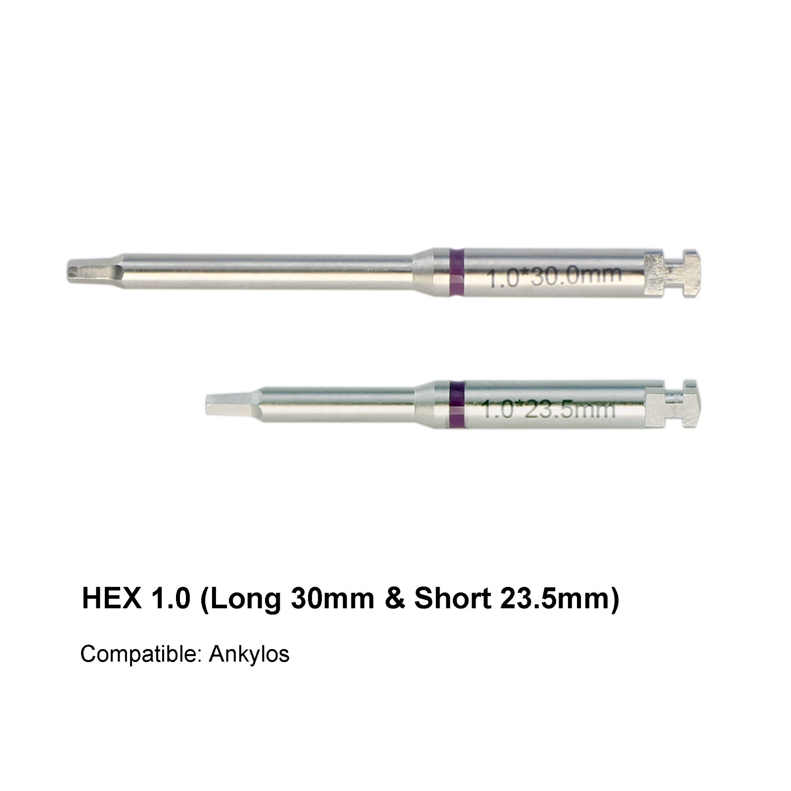Dental Implant Abutment Screwdriver Latch Hex Drivers Long Short Osstem 3i Astra