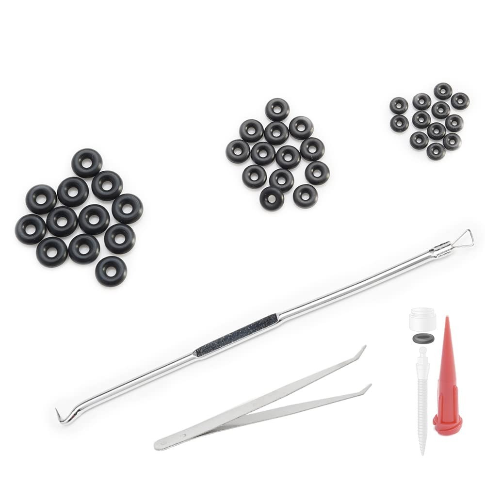 O-Ring, Buna-N, Tool Kit with 3 Convenient Sizes, Replacement for Mini Dental Im