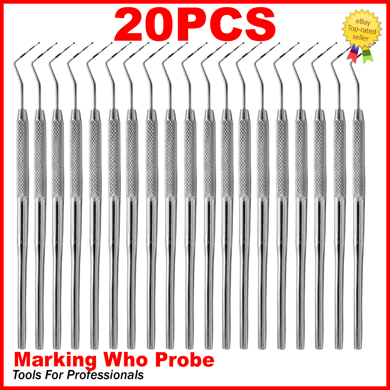 Periodontal Who Probe Color Coded Marking Screening Probes Tooth Depth Measuring