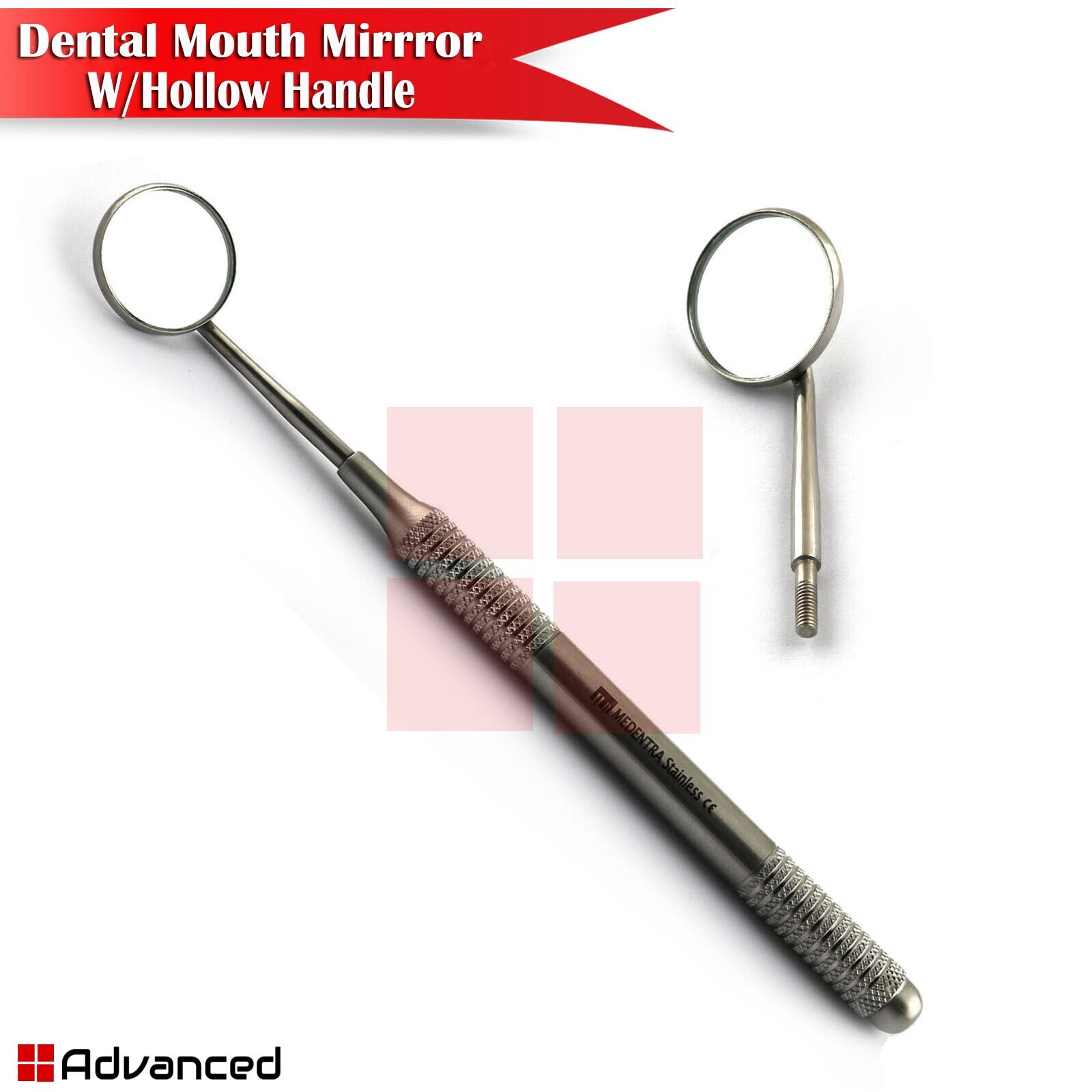 Dental Mouth Mirror Diagnostic Teeth Cleaning Inspection Oral Care Mirrors