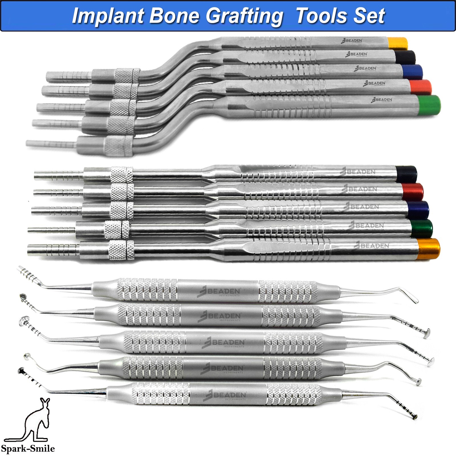 Implant Kit Osteotome Sinus Lift Mushroom Elevators Surgical Instruments Set CE
