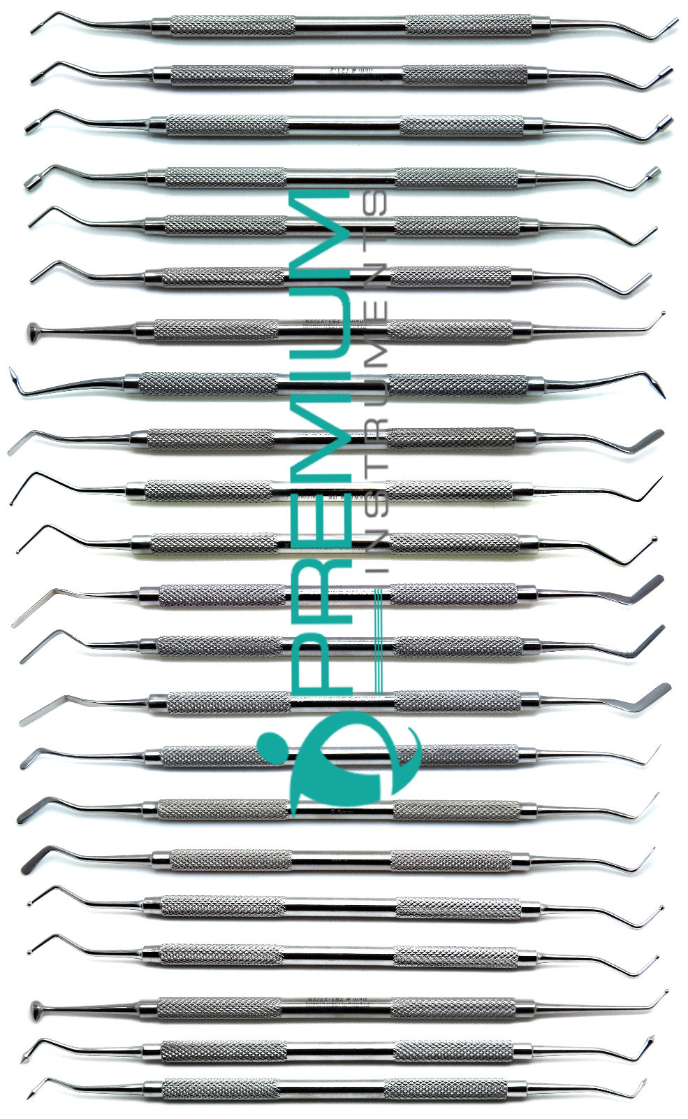 22 Pcs Dental Composite Plastic Amalgam Filling Restorative Premium Instruments