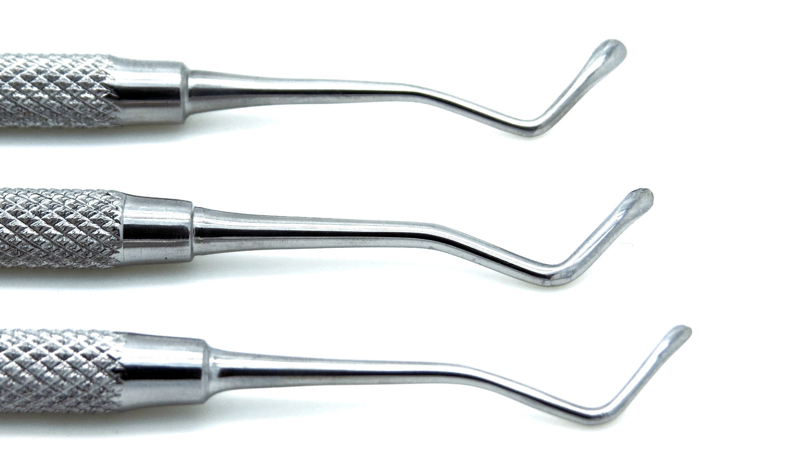 3 Pcs Dental Excavator Spoons 1.2mm,1.5mm,2mm Mini Root Canal Implant Endodonist