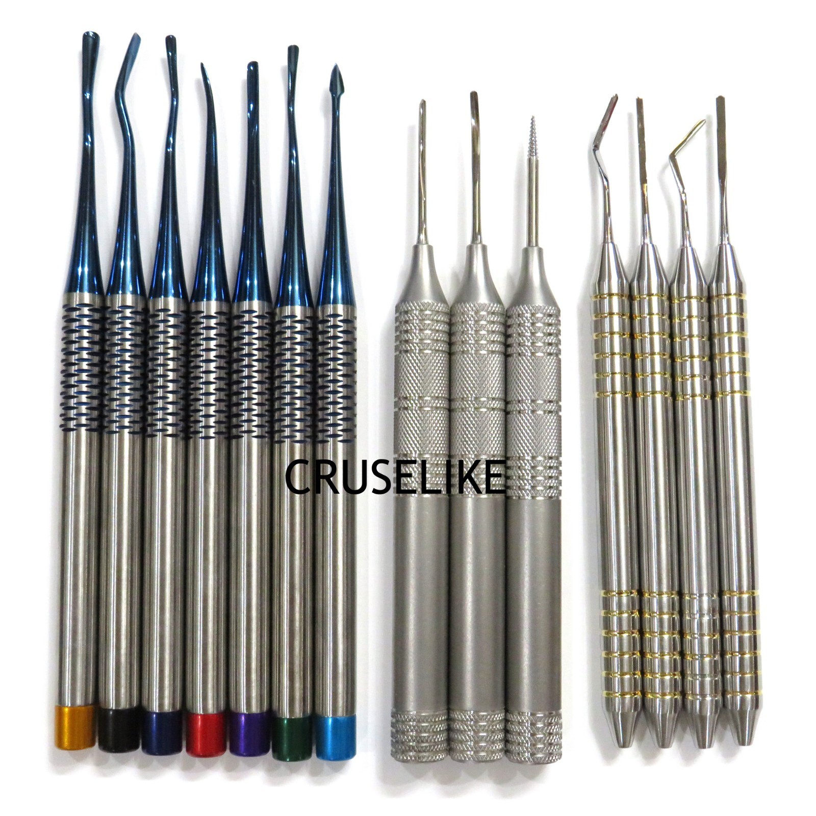 Dental PDL Ligament Periotome Instruments Atraumatic Extraction Periodontal Set
