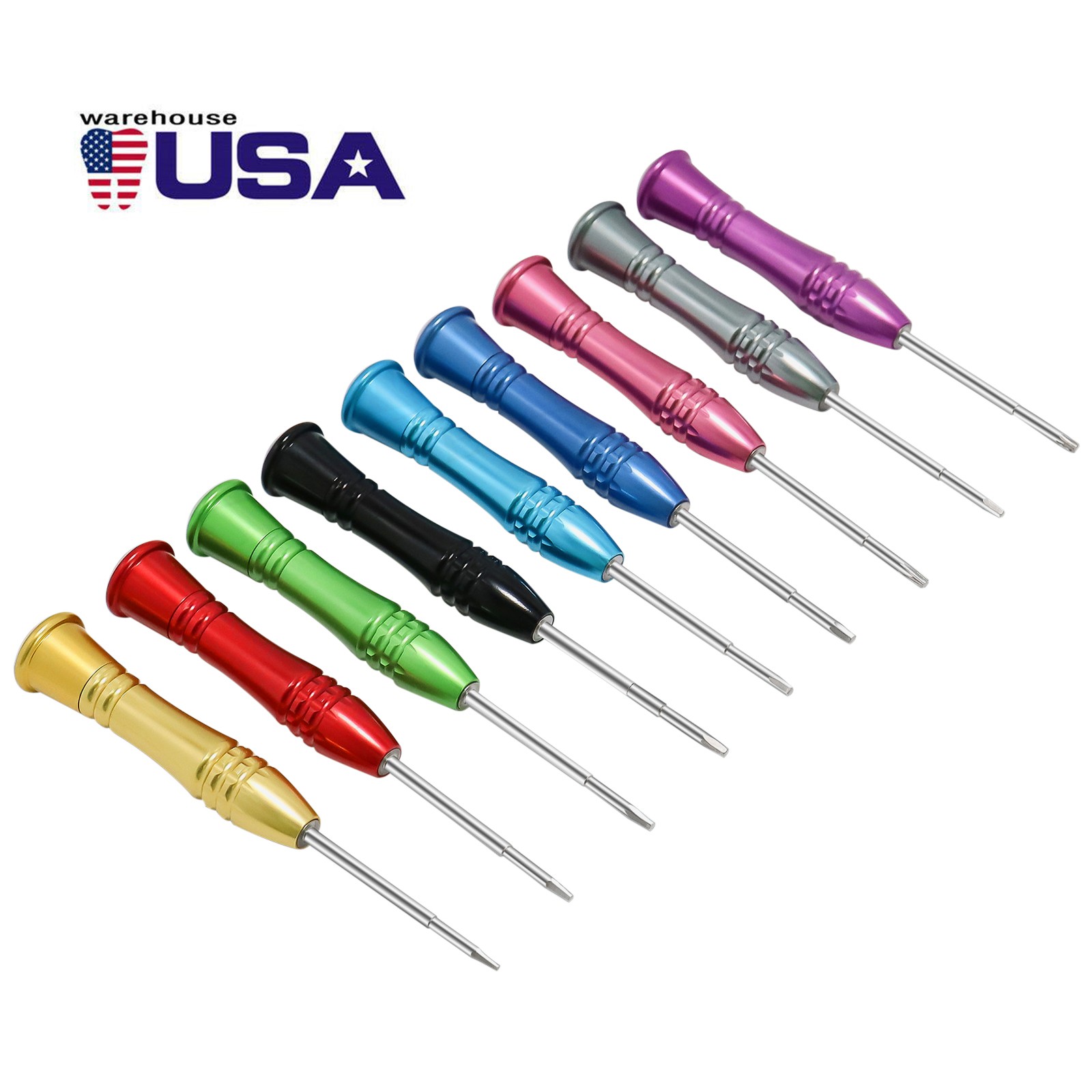 USA Dental Implant Screw Driver Kit Abutment Implant Tools set of 9pcs Drivers