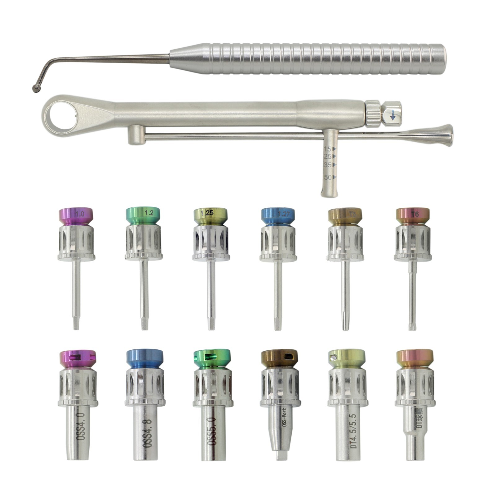 Universal Dental Prosthetic Kit Multi-unit Driver Screwdriver Torque Wrench