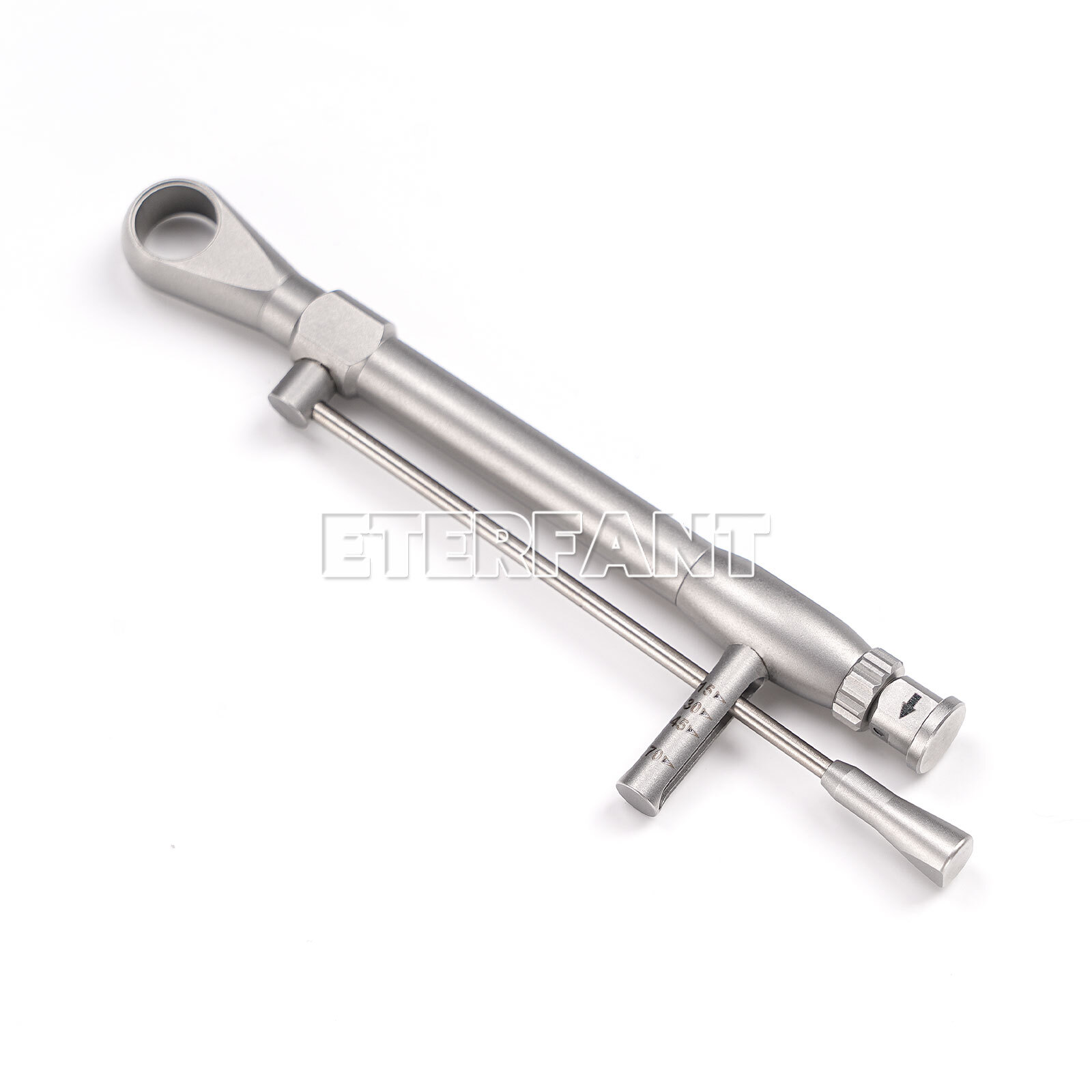 ETERFANT Dental Implant Torque Wrench Ratchet Universal 0-70 Ncm Stainless Steel