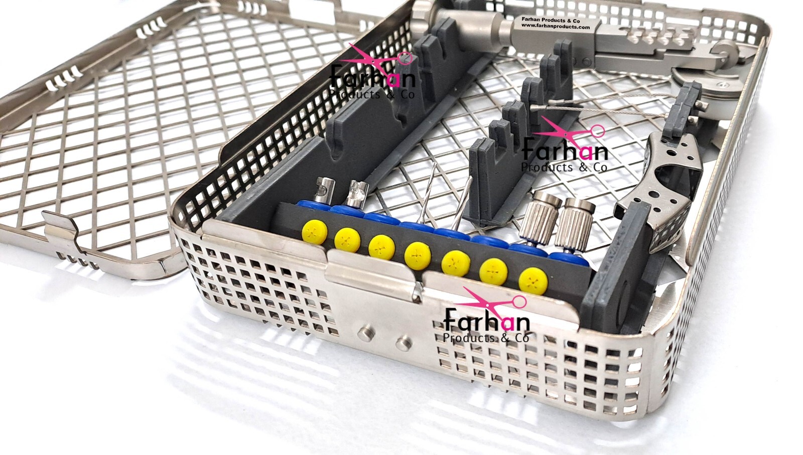 New BENEX II TOOTH EXTRACTION SYSTEM COMPLETE INCL. RACK AND BASKET DENTAL KIT