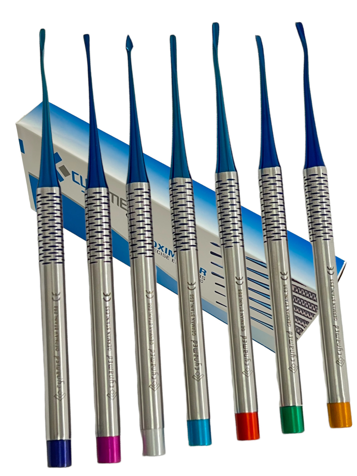 PREMIUM GERMAN DENTAL Proximators/Luxating Elevator Set of 7 DENTAL INSTRUMENTS