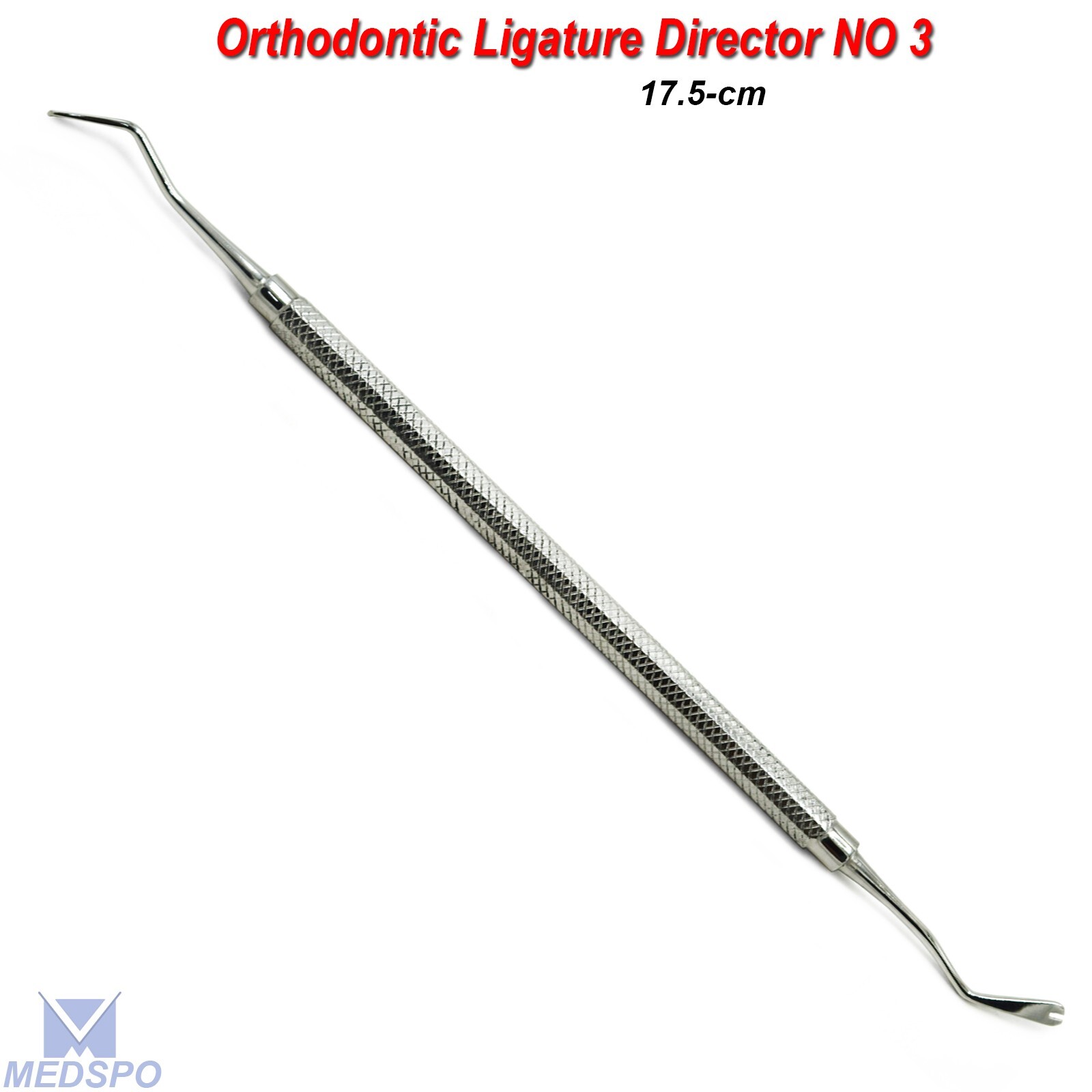 Orthodontic Ligature Director Elastic Tying Arch Wire Scaler Double Ended Tools