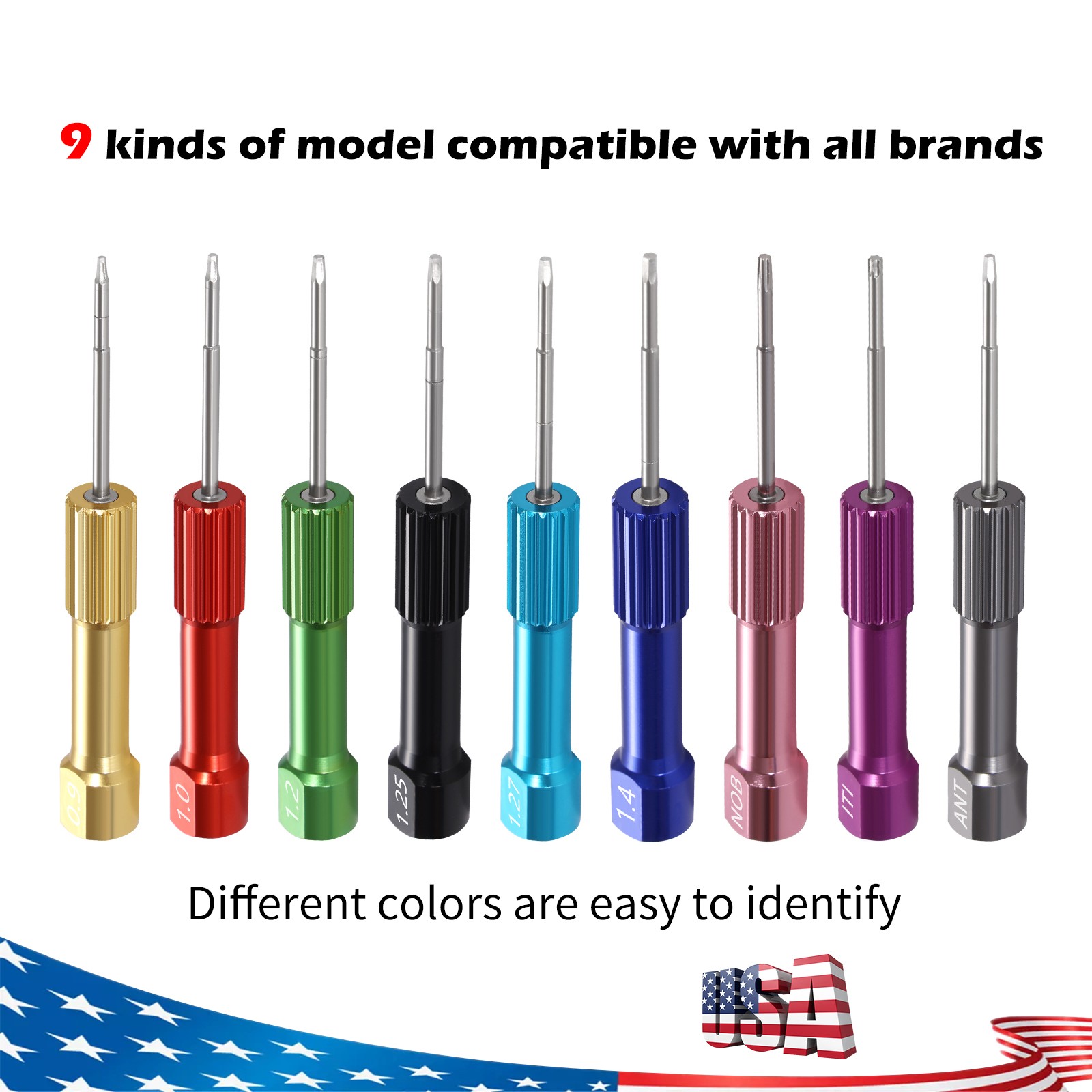 Dental Implant Screw Driver Kit Lab Abutment Implant Tools Drivers Holder NEW