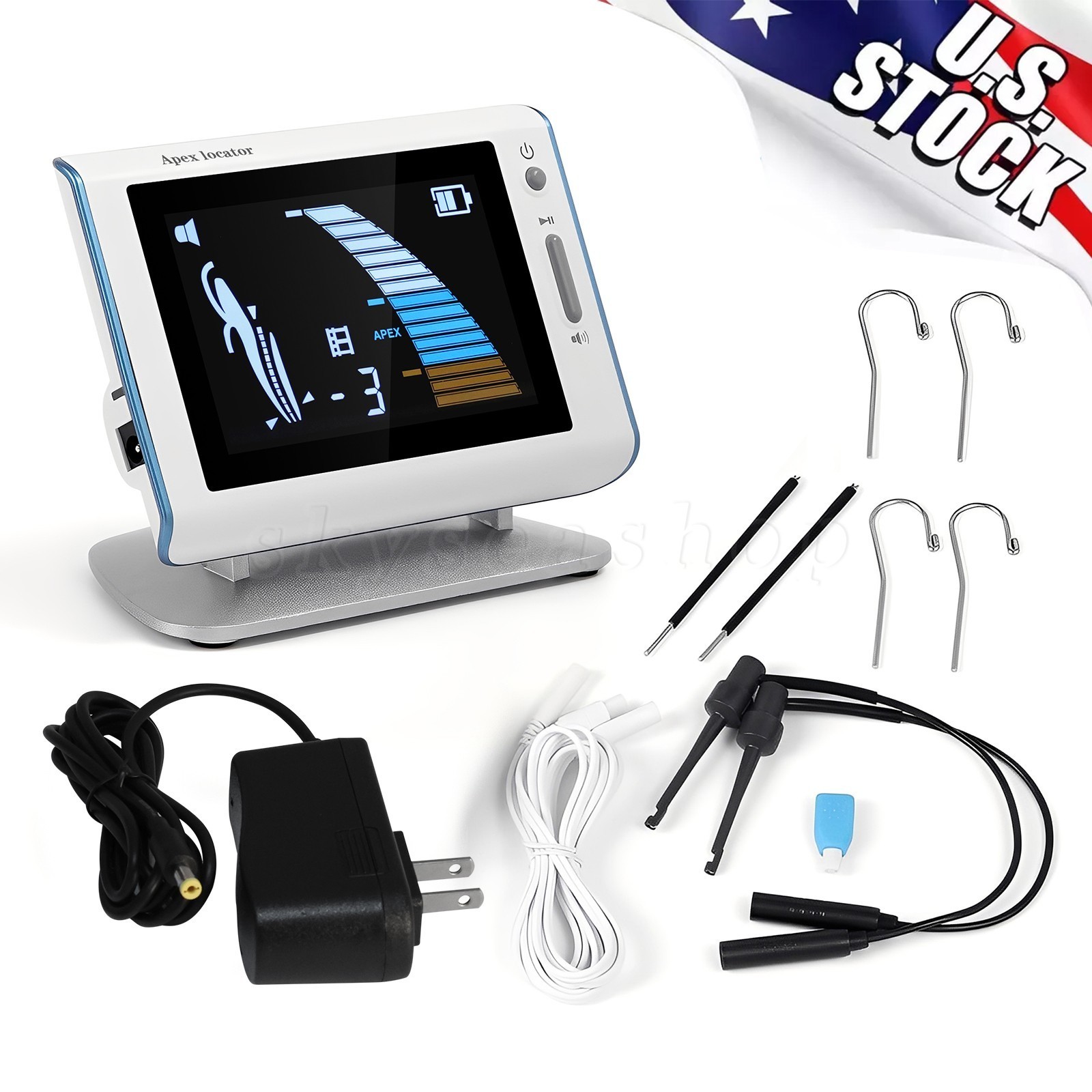 Dental LED Endo Motor 16:1 Contra Angle/Apex Locator Touch Screen/5X NiTi File