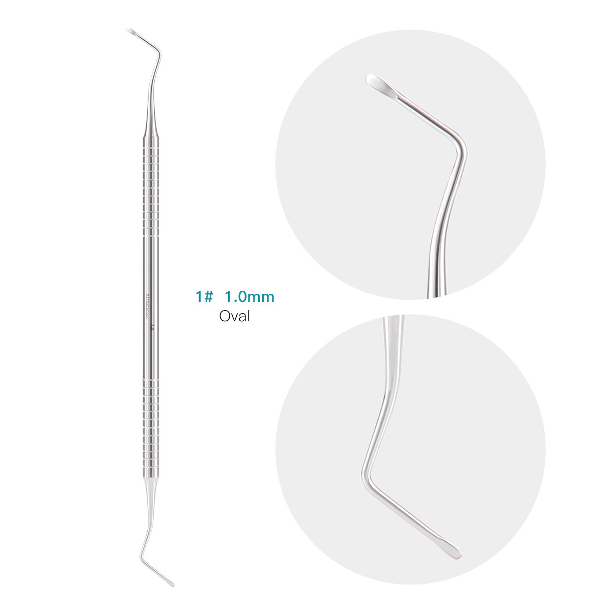 Dental Spoon Excavator Double Ended Restorative Surgical Instruments