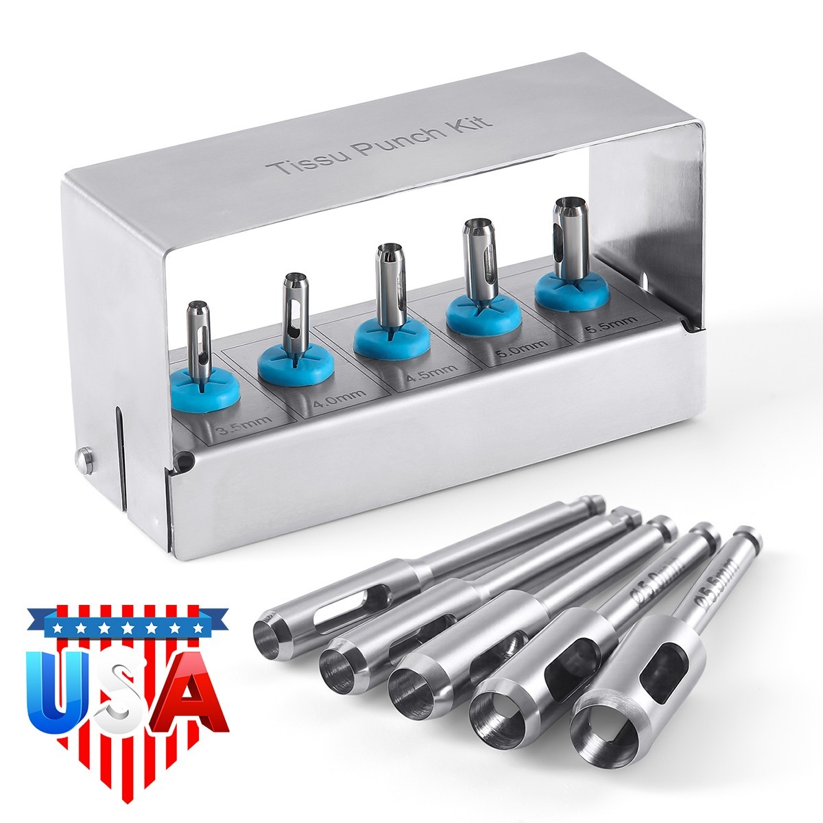 AZDENT Dental Maxillary Sinusl Lifting Kit/ Implant Tissue Punch Instrument